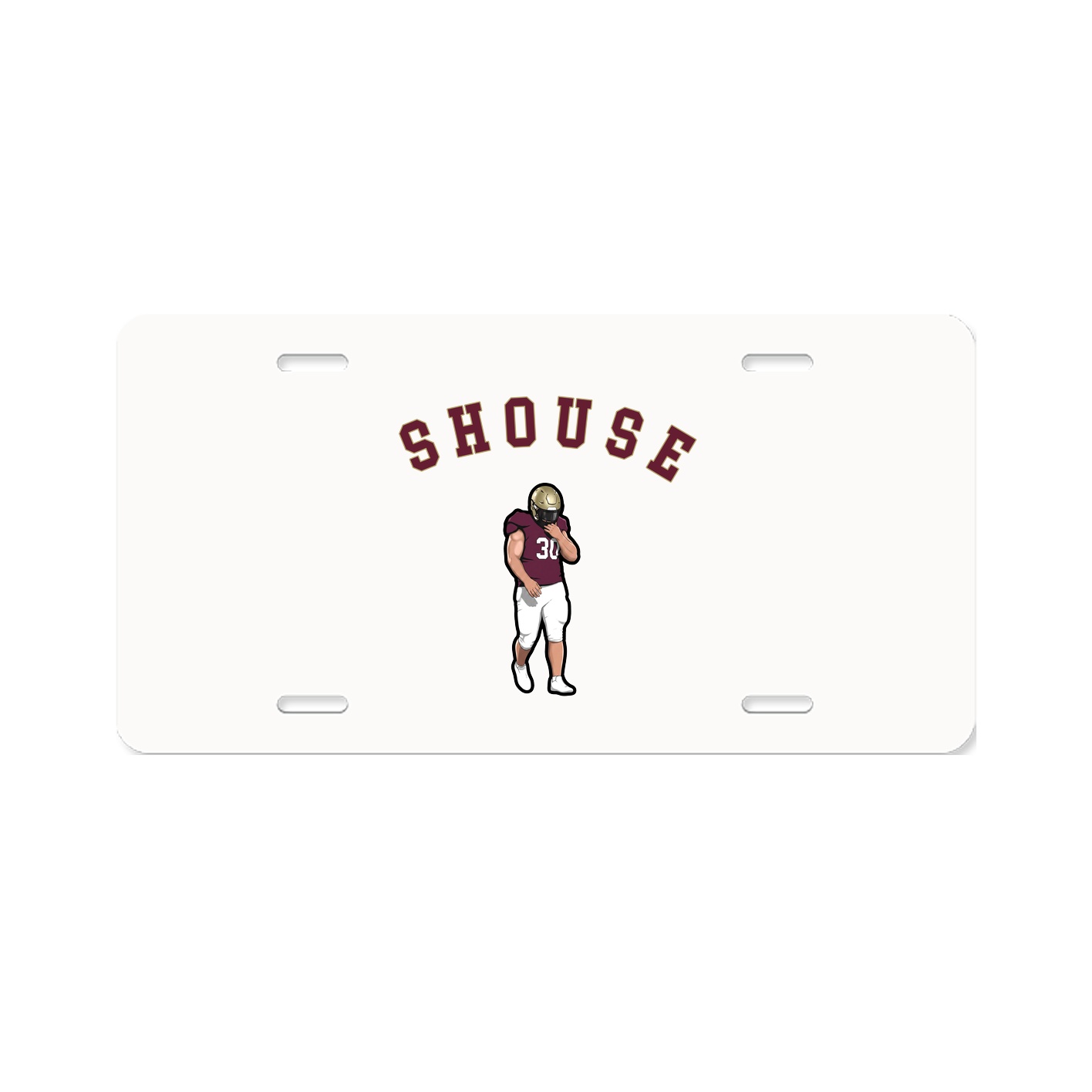 License Plate — Shirsey Arch in Classic