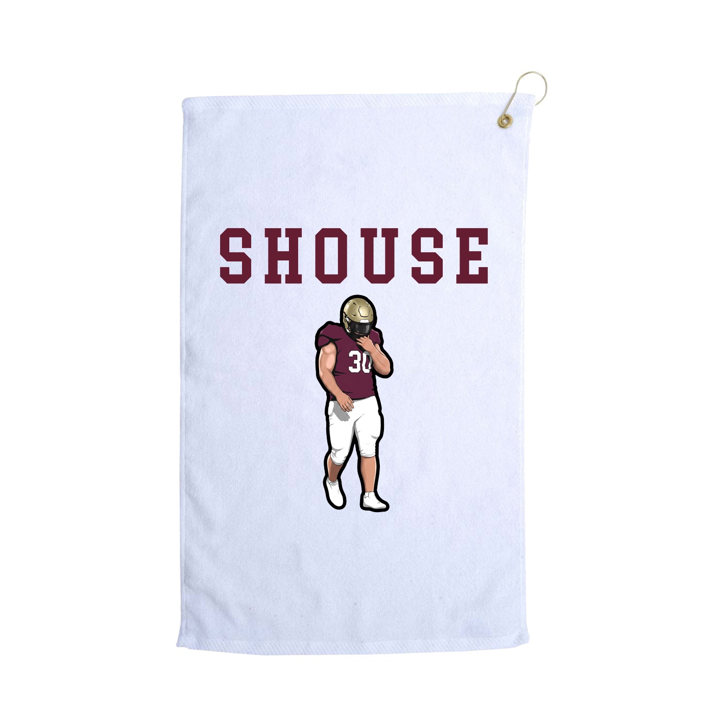 Golf Towel — Shirsey in White