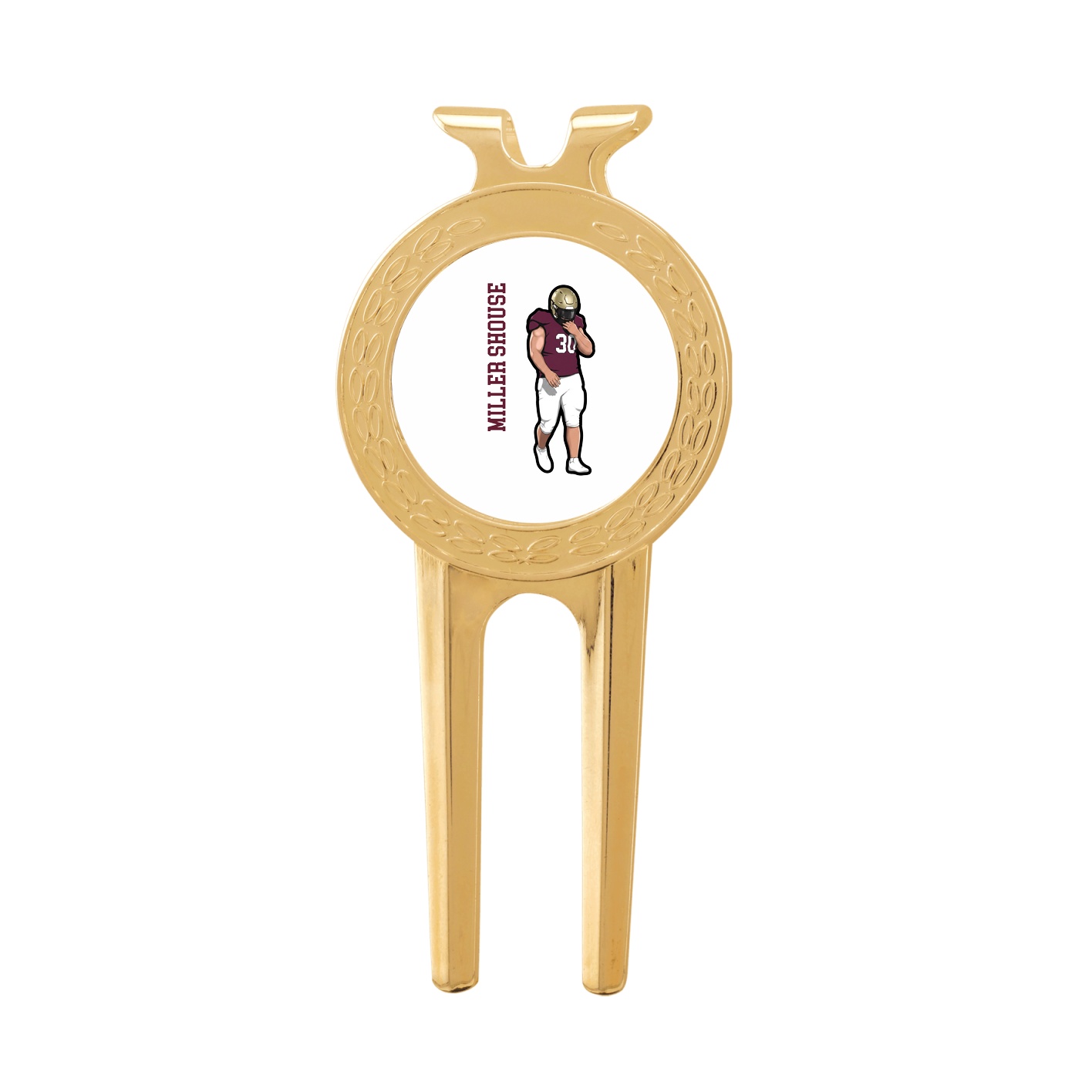 Divot Tool with Ball Marker — Name Vertical in Classic
