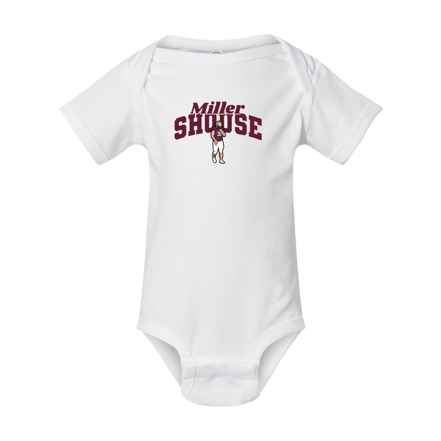 Baby Onesie — Signature Arch in White