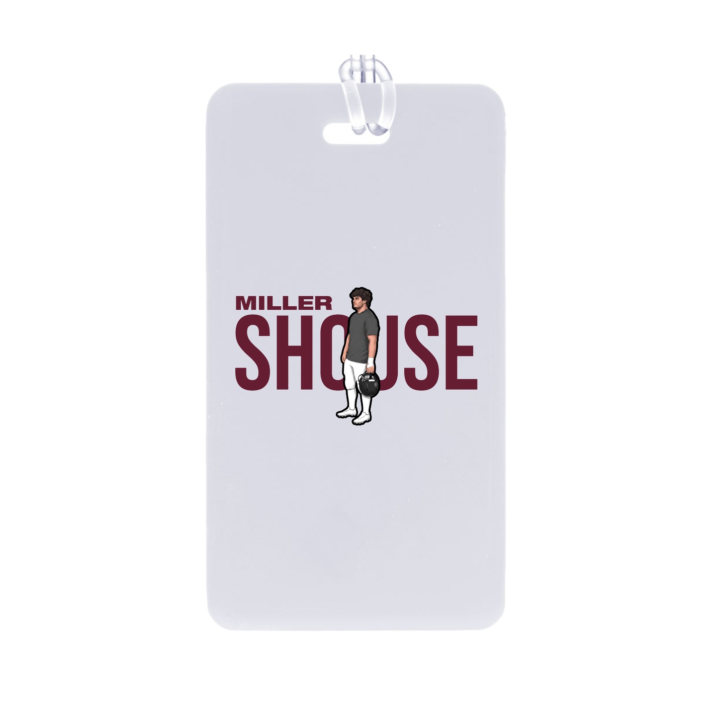 Bag Tag — Player Name in Classic