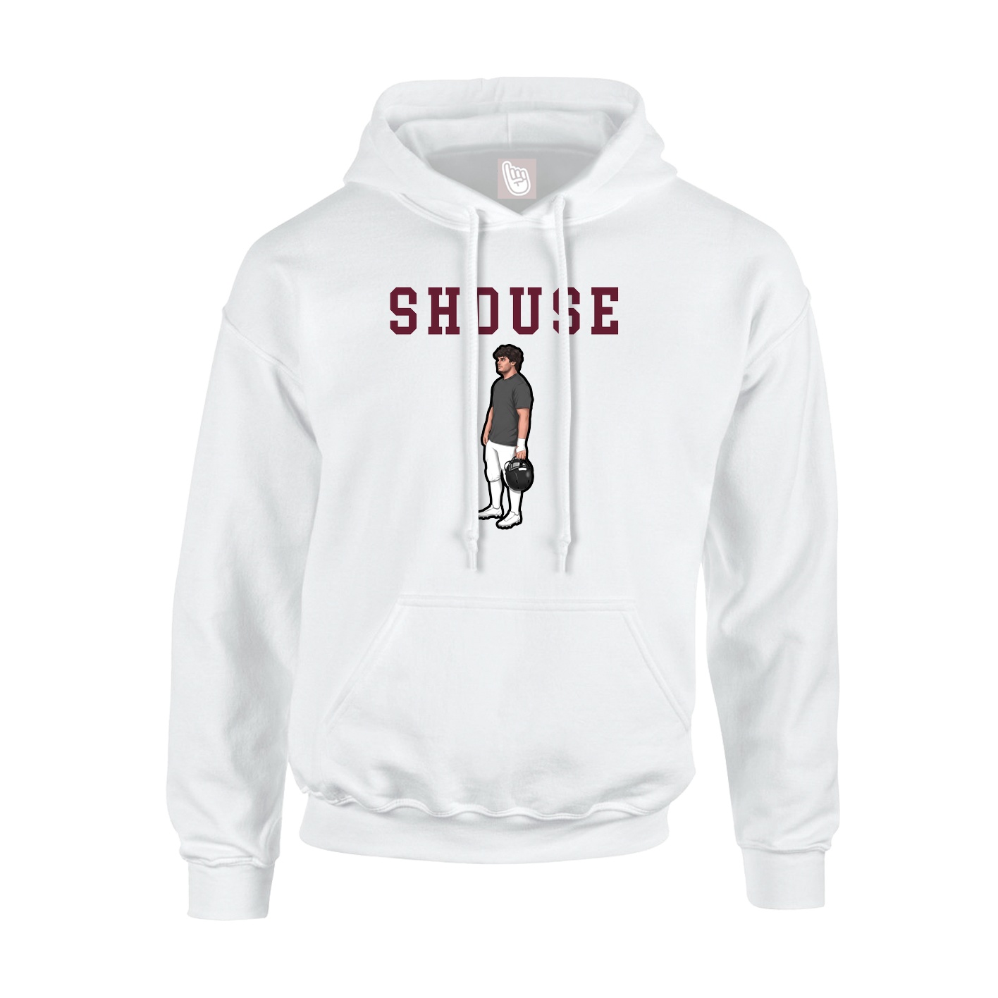 Youth Hoodie — Shirsey in White