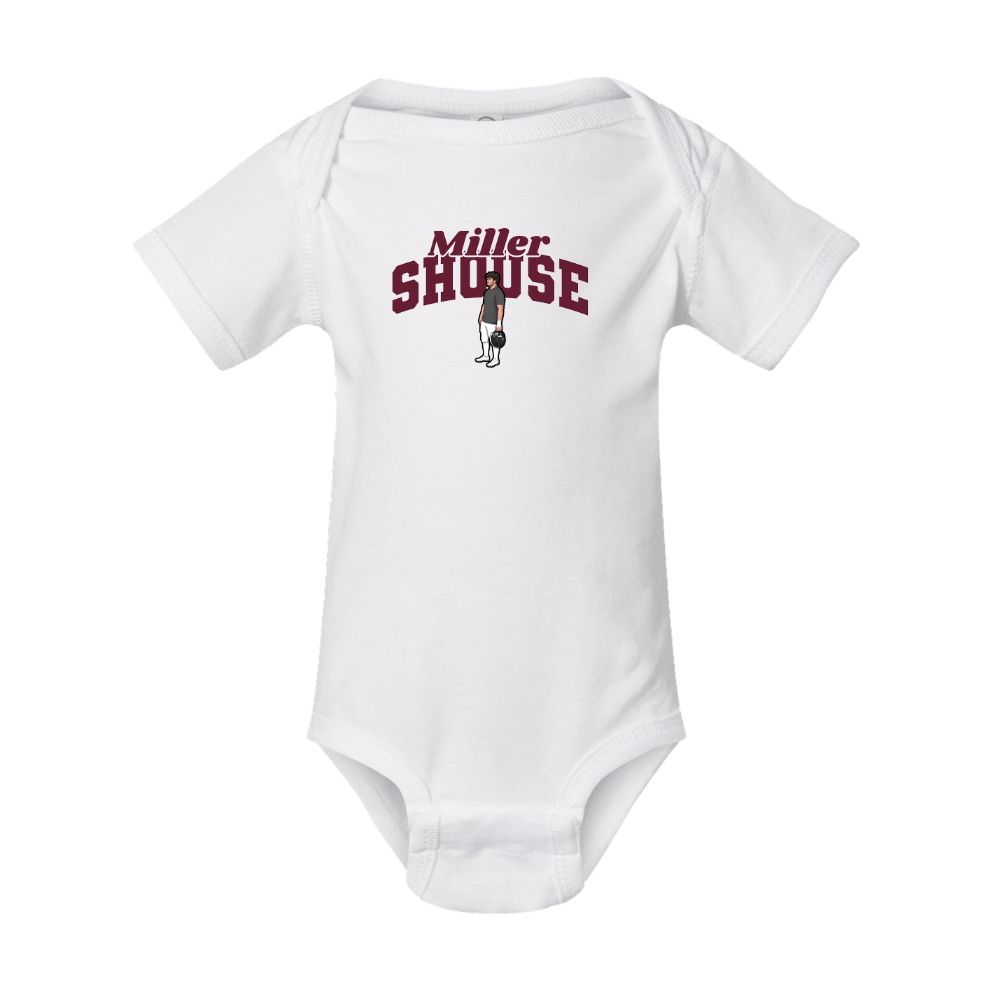 Baby Onesie — Signature Arch in White