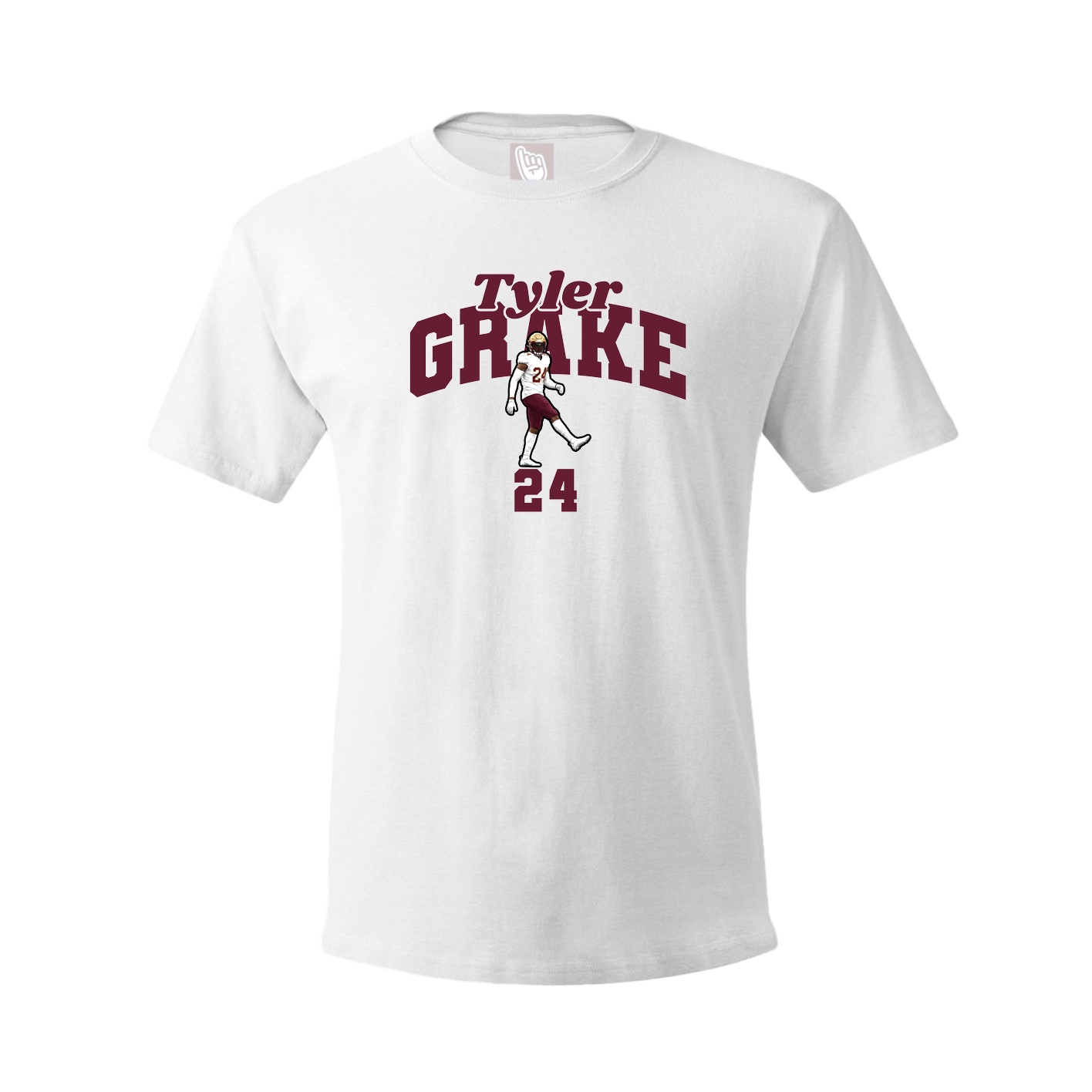 Tee — Signature Arch in White