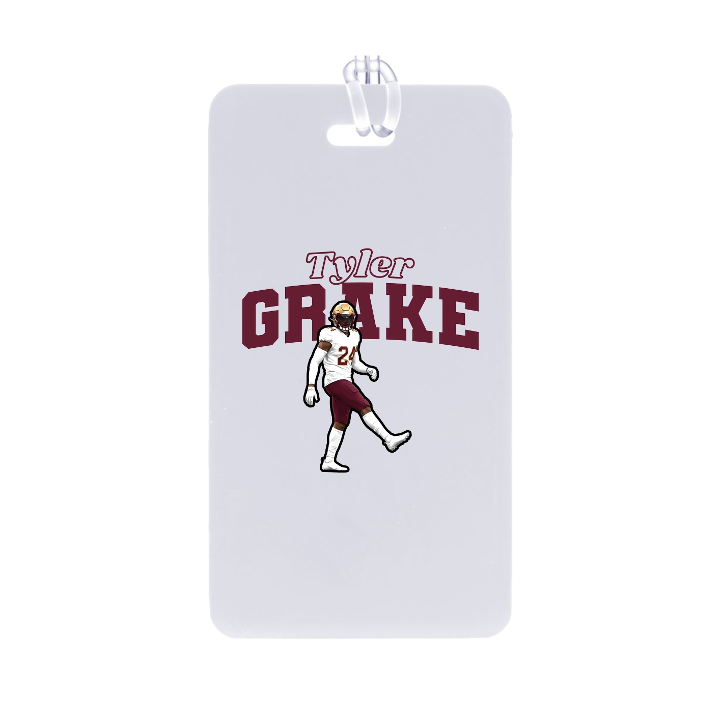 Bag Tag — Name Arch in Classic