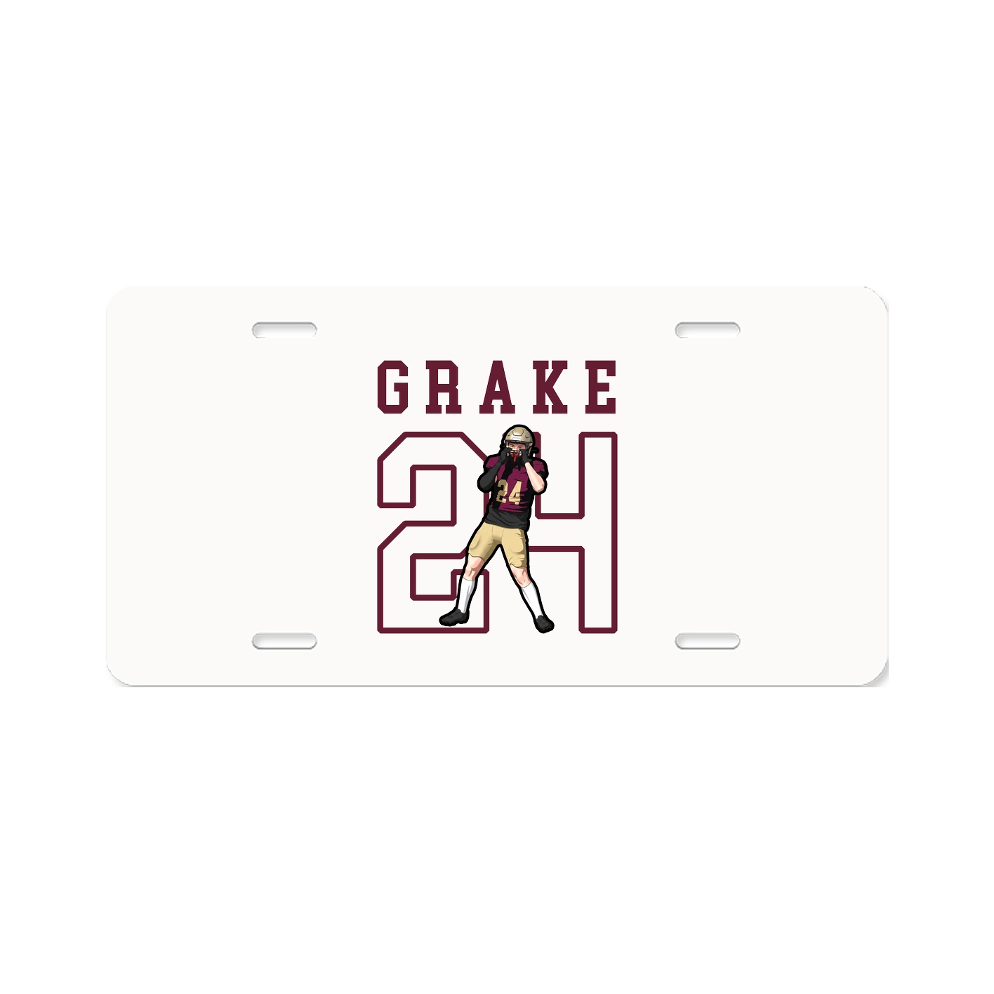 License Plate — Shirsey in Classic