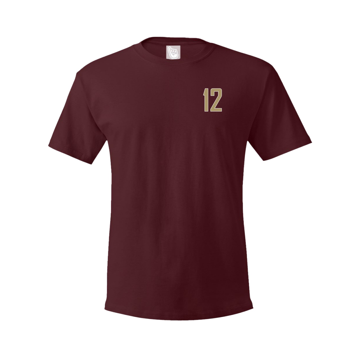 Youth Tee — Front Shirsy in Maroon