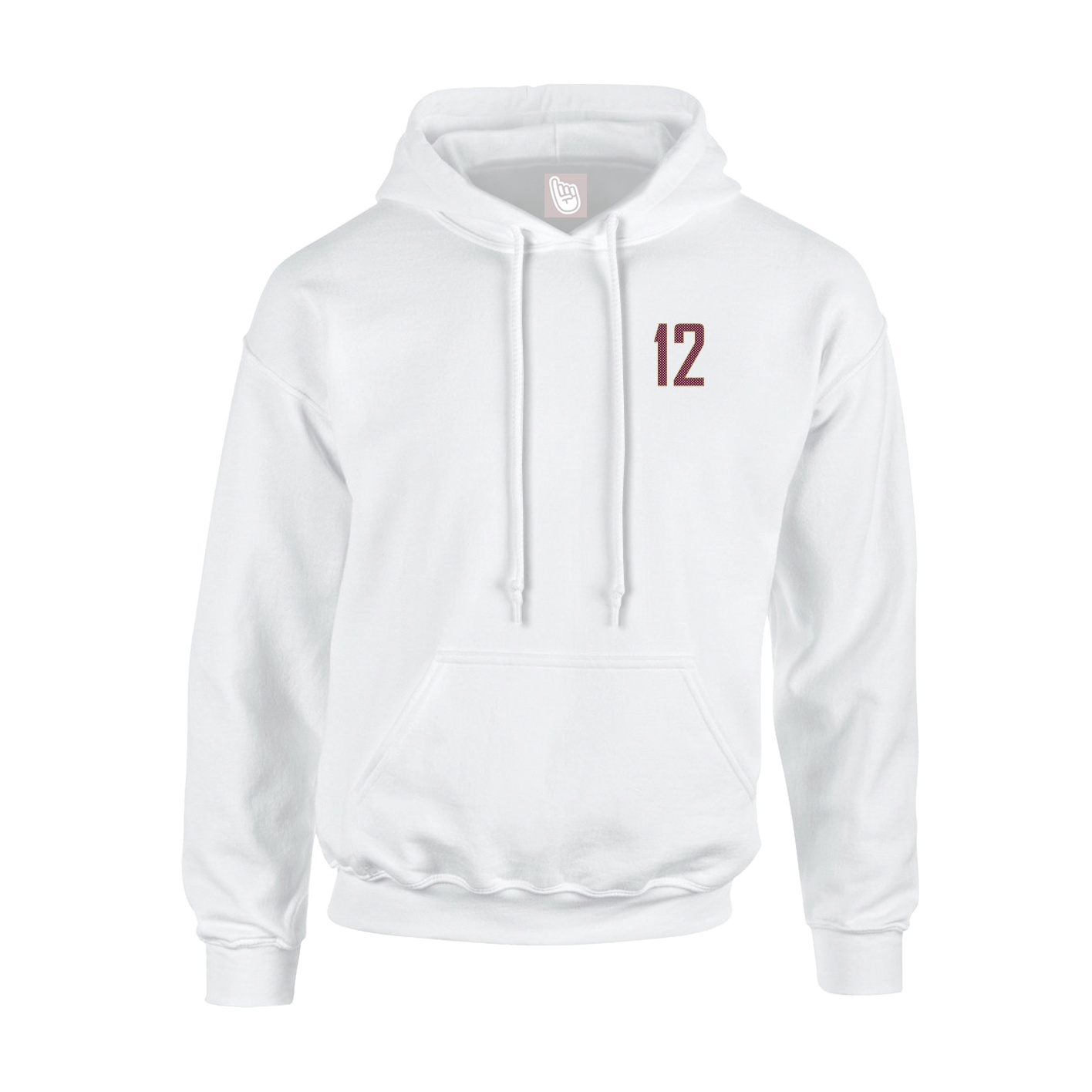 Youth Hoodie — Front Shirsy in White