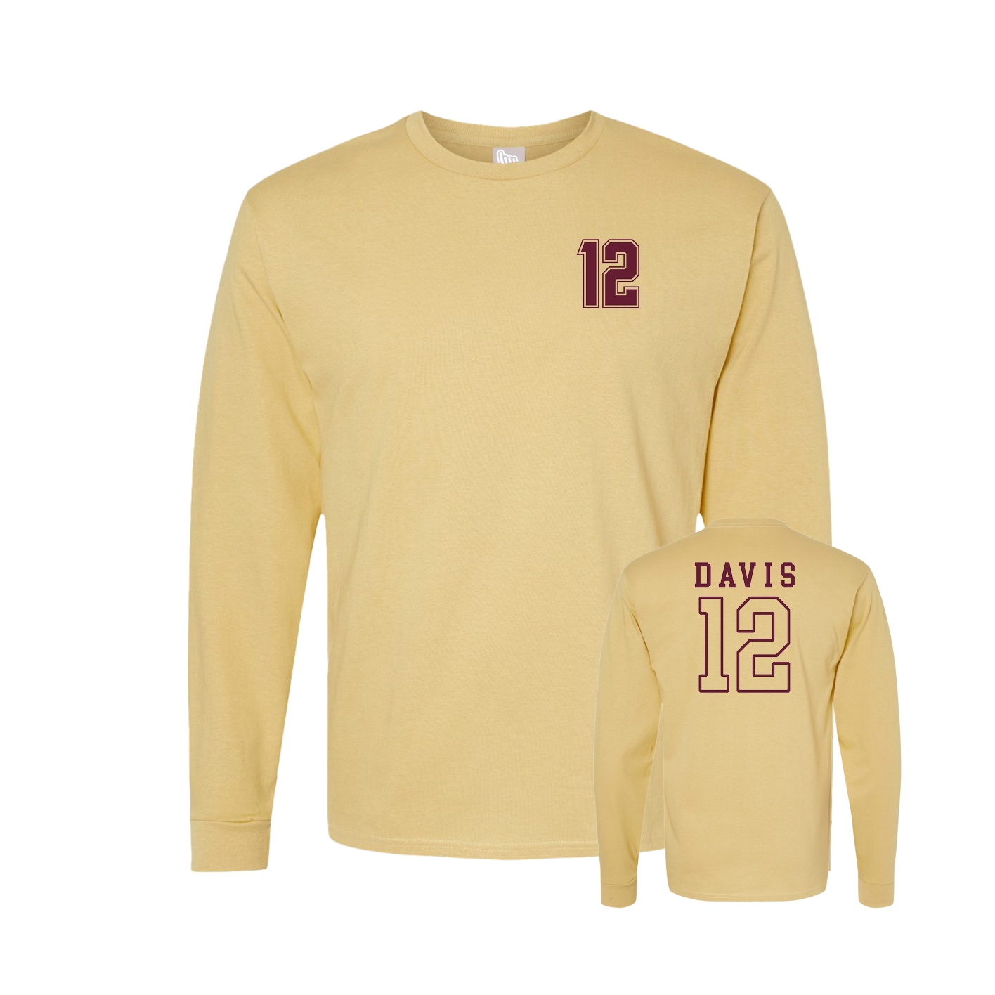 Long Sleeve Tee — Chest Back in Vegas Gold