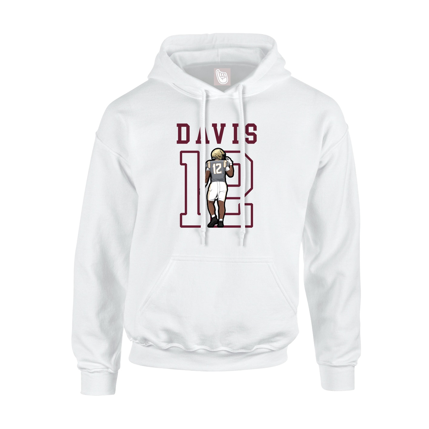 Youth Hoodie — Shirsey in White