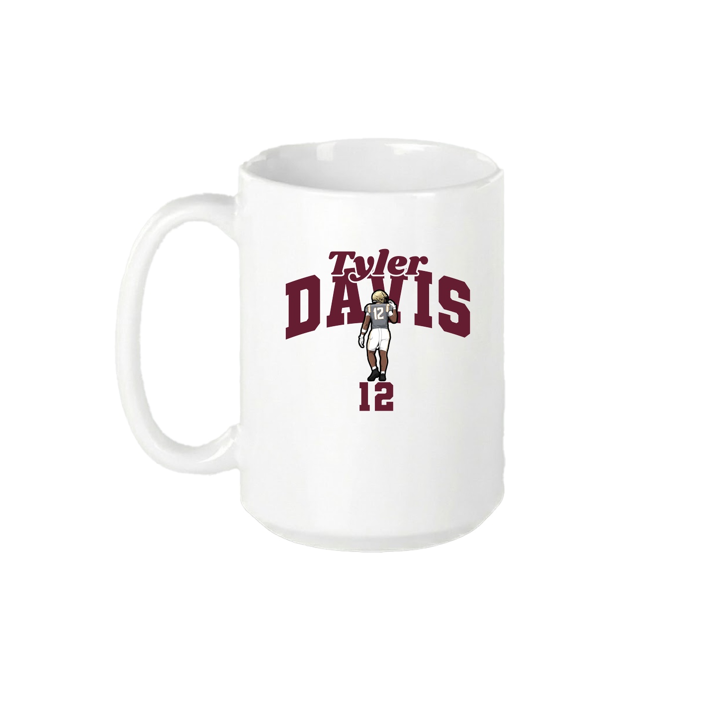 15oz Coffee Mug — Signature Arch in White