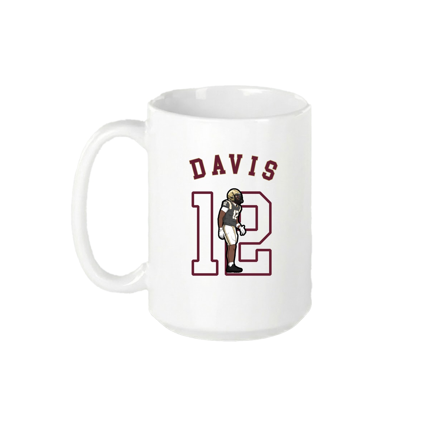 15oz Coffee Mug — Shirsey Arch in White