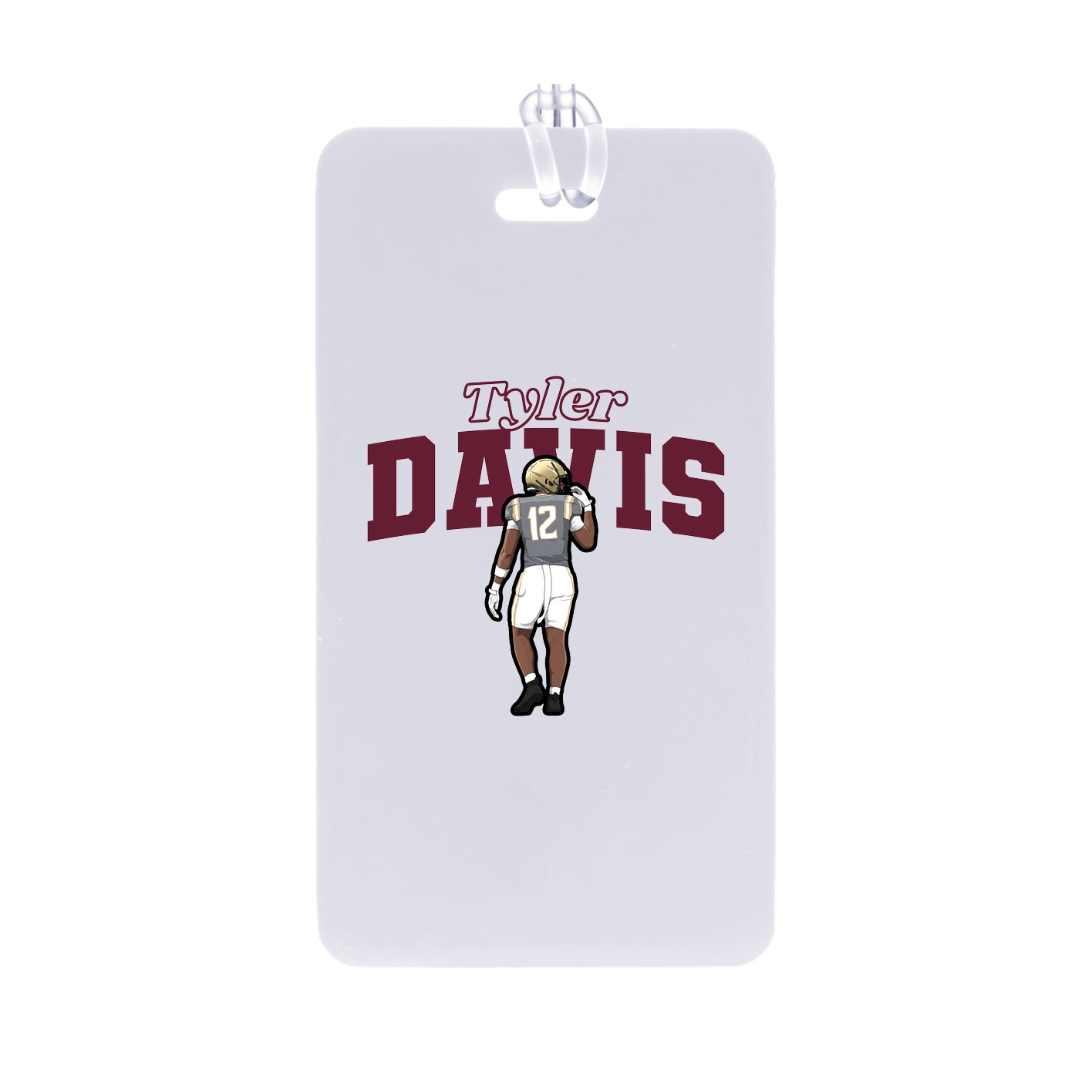 Bag Tag — Name Arch in Classic