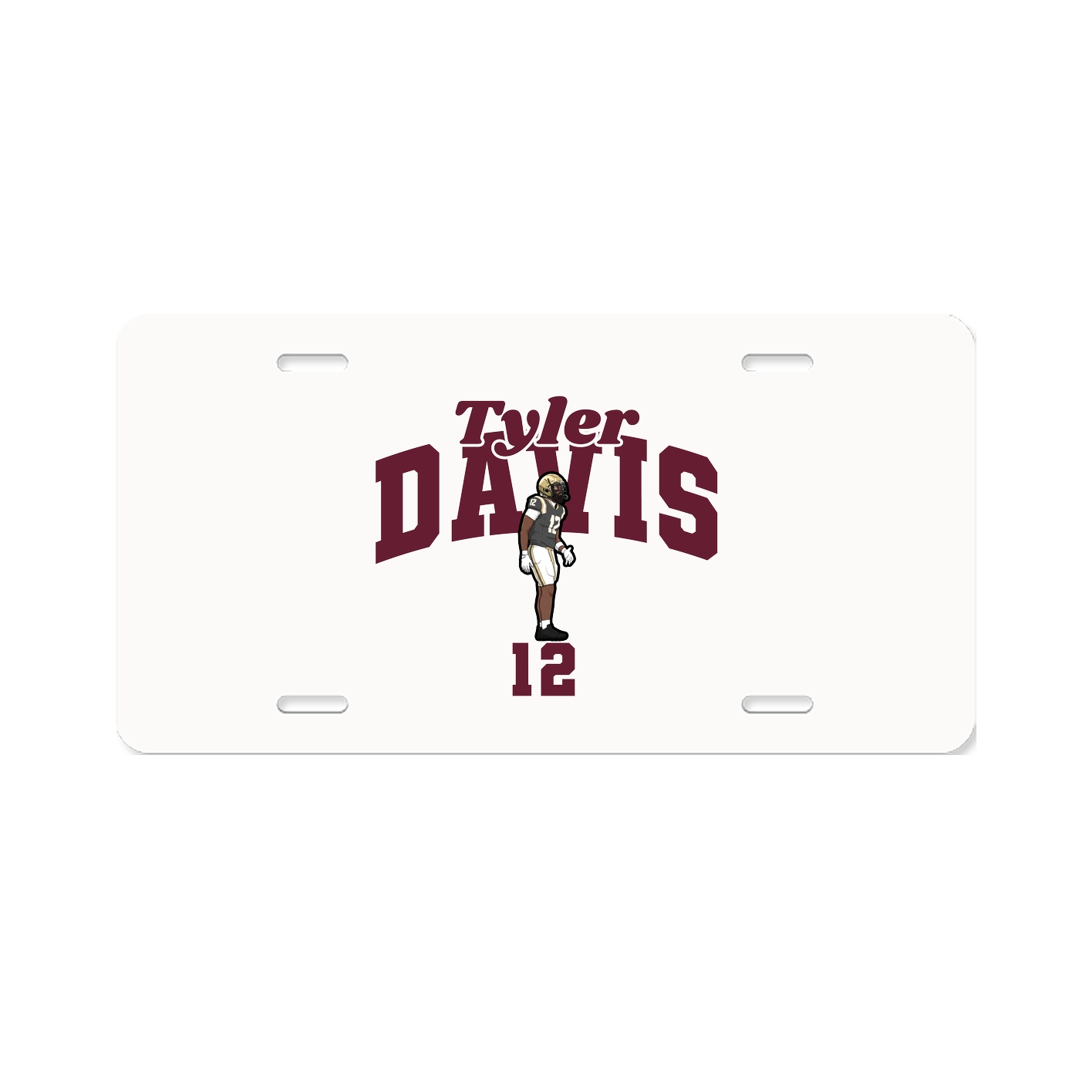 License Plate — Signature Arch in Classic