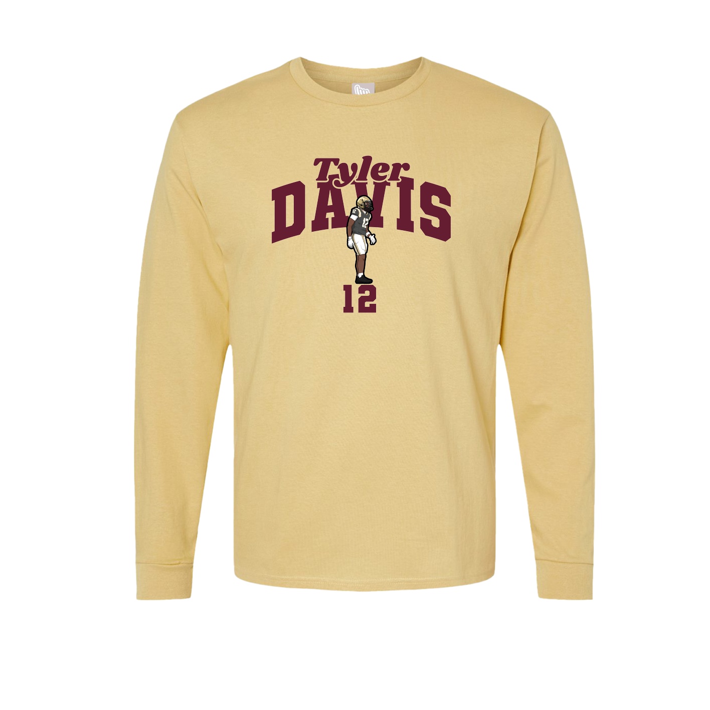 Long Sleeve Tee — Signature Arch in Vegas Gold