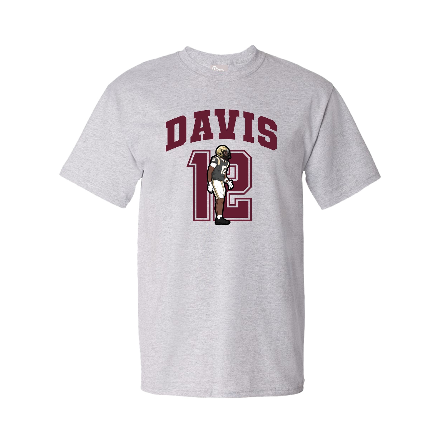 Tee — Number in Grey