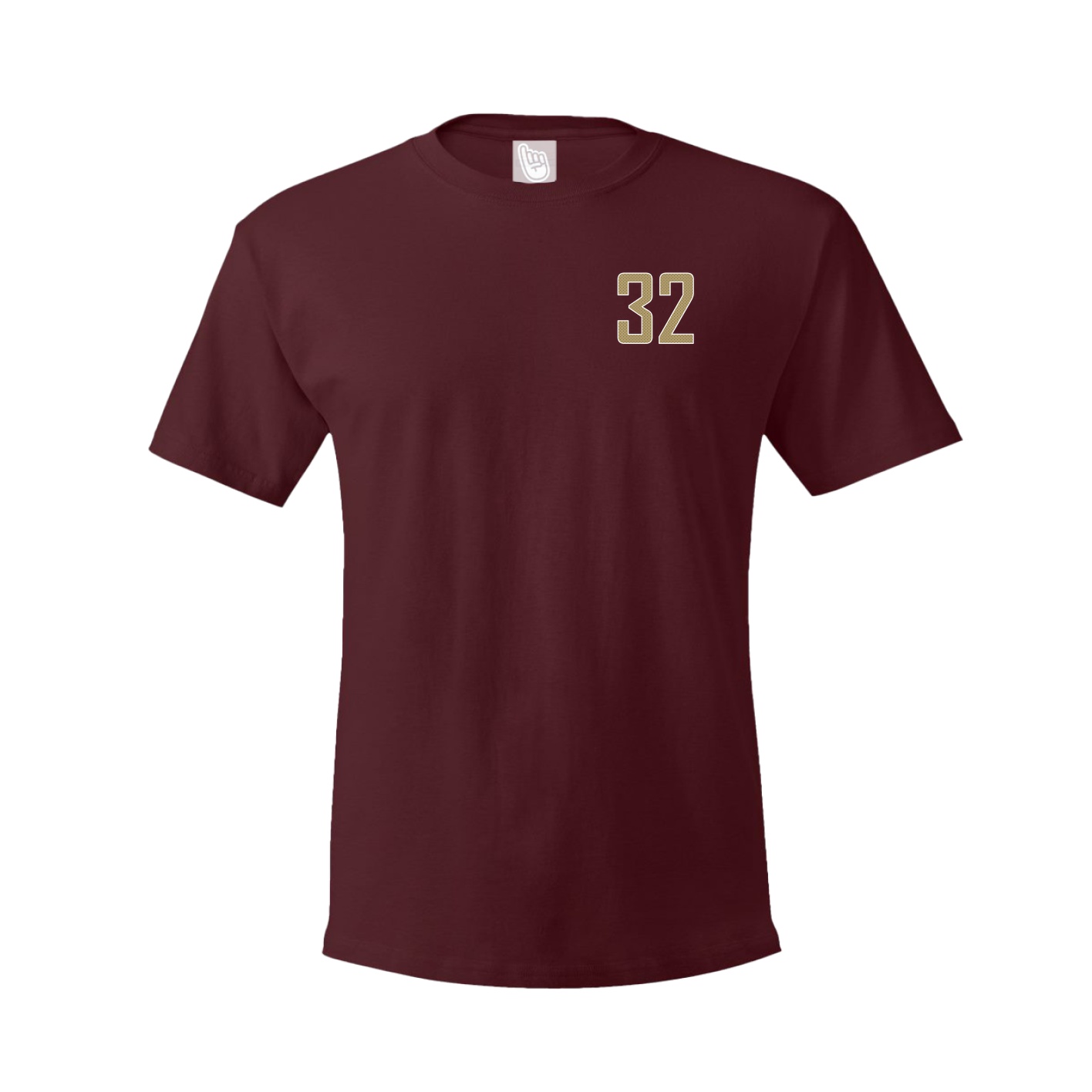 Youth Tee — Front Shirsy in Maroon