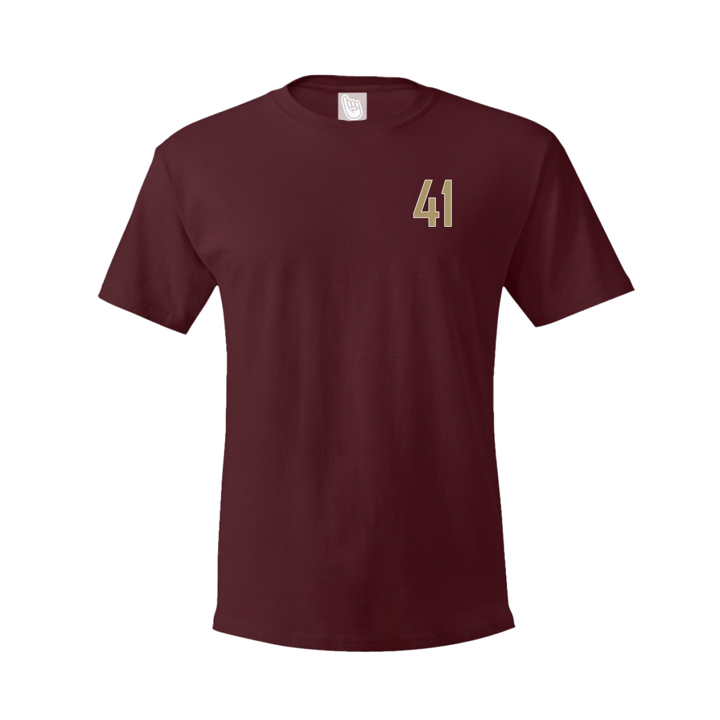 Youth Tee — Front Shirsy in Maroon