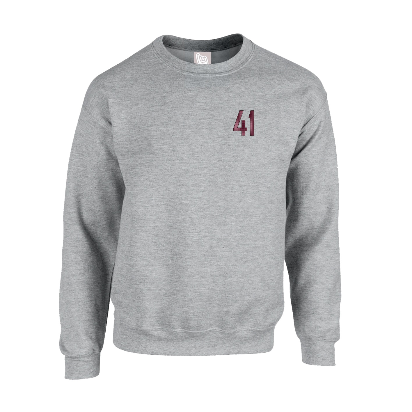 Fleece Crew — Front Shirsy in Grey