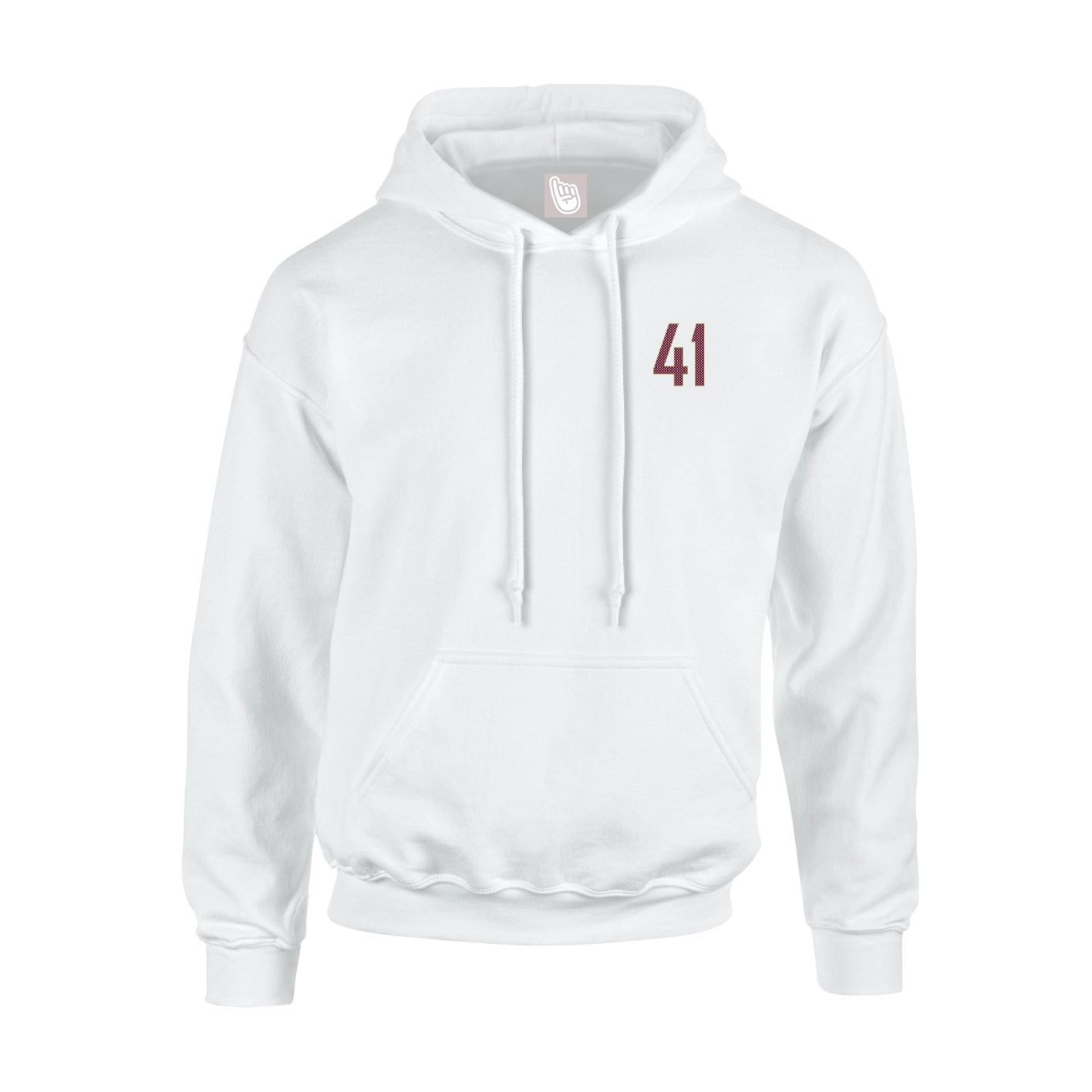 Youth Hoodie — Front Shirsy in White