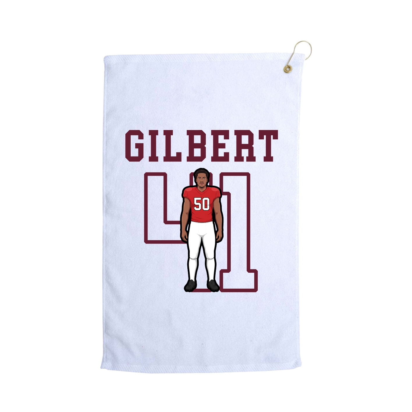 Golf Towel — Shirsey in White