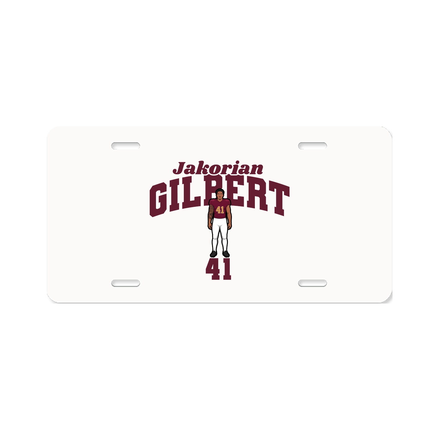 License Plate — Signature Arch in Classic