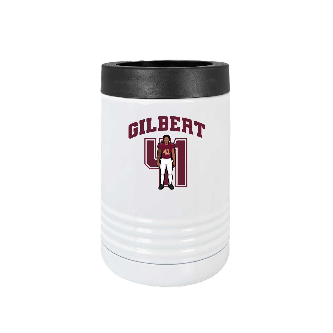 Beverage Holder — Number in White