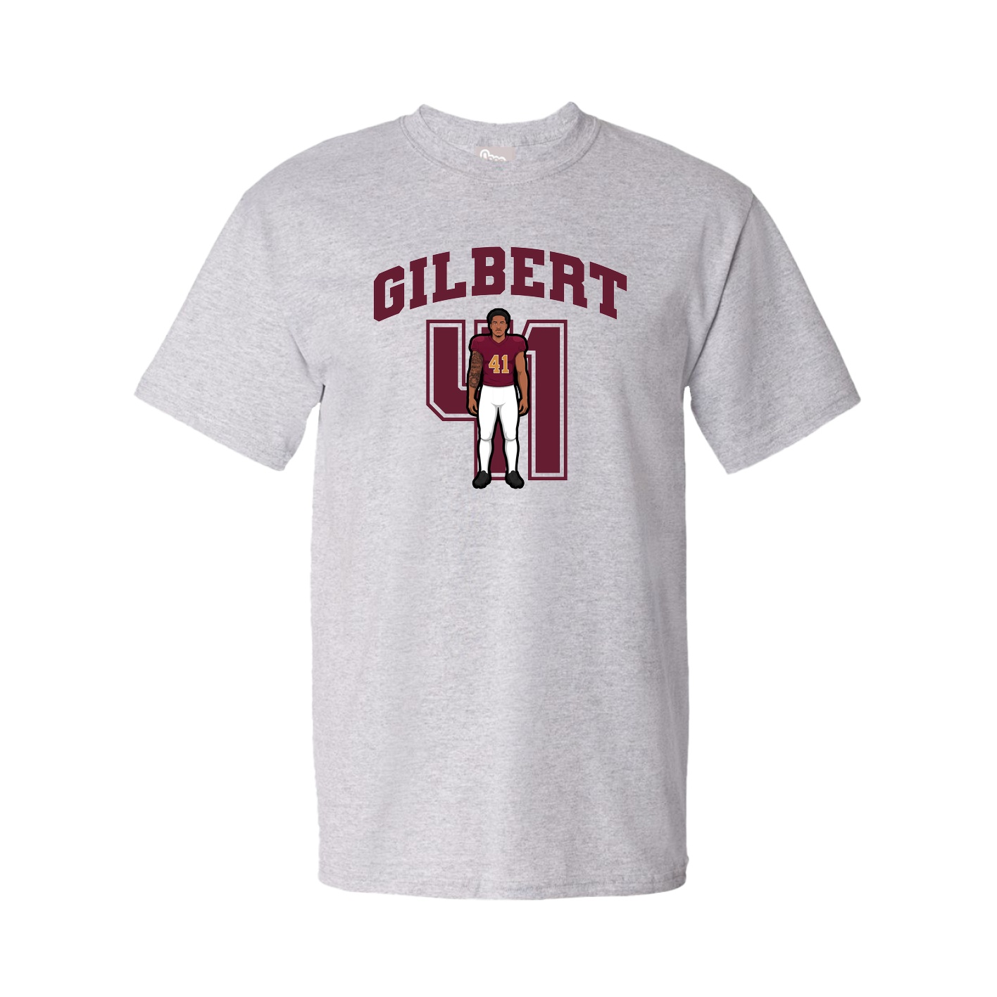 Tee — Number in Grey