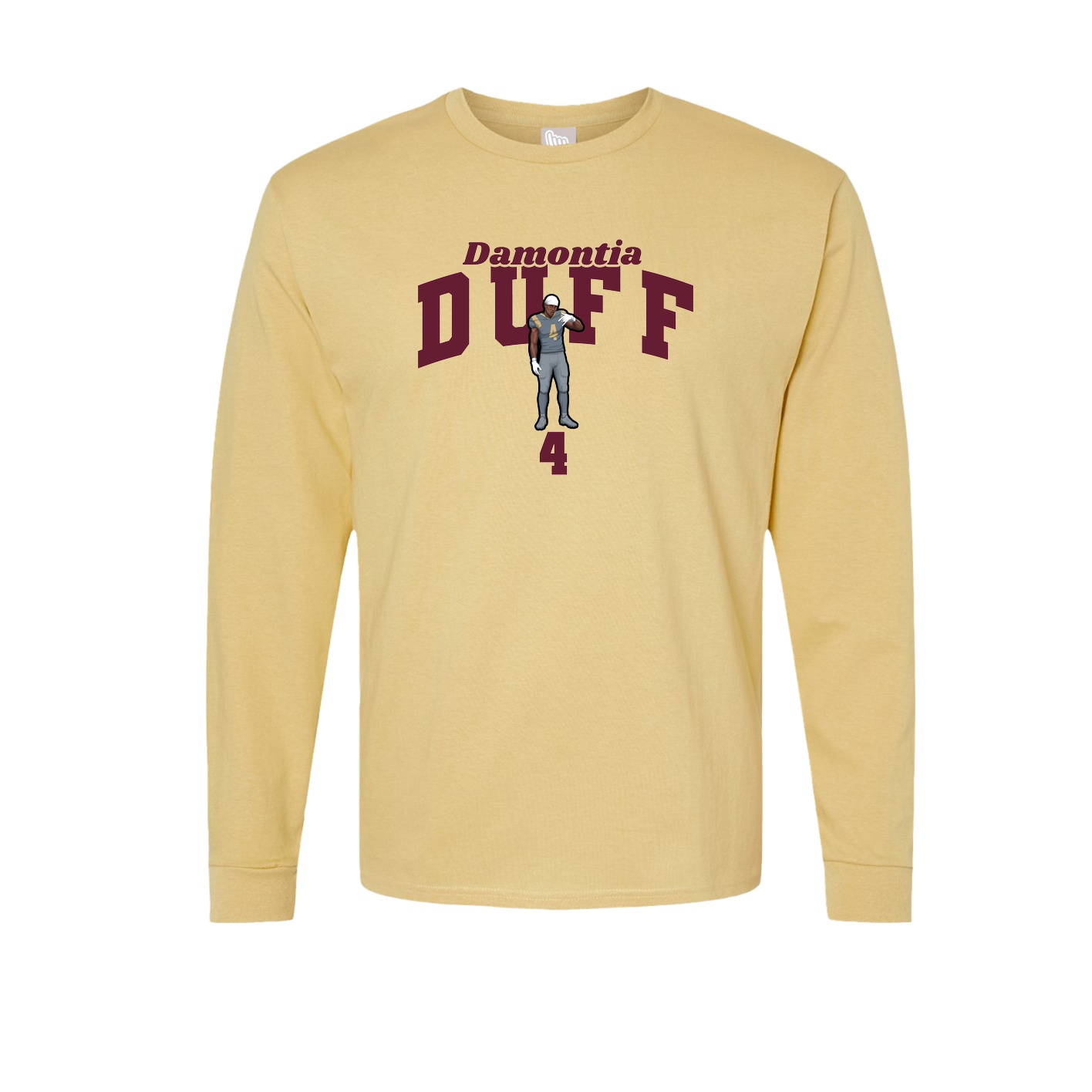 Long Sleeve Tee — Signature Arch in Vegas Gold