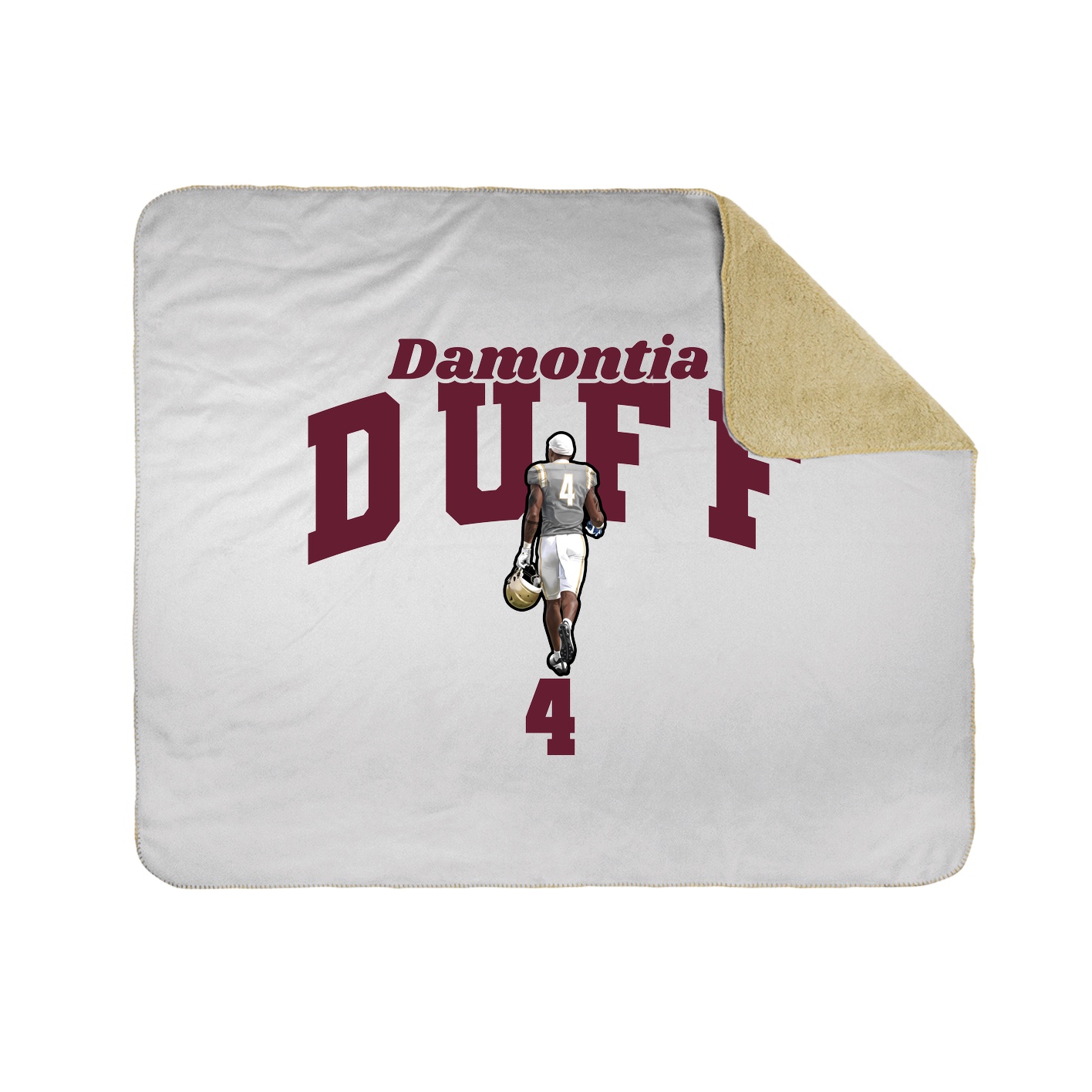 Throw Blanket — Signature Arch in White