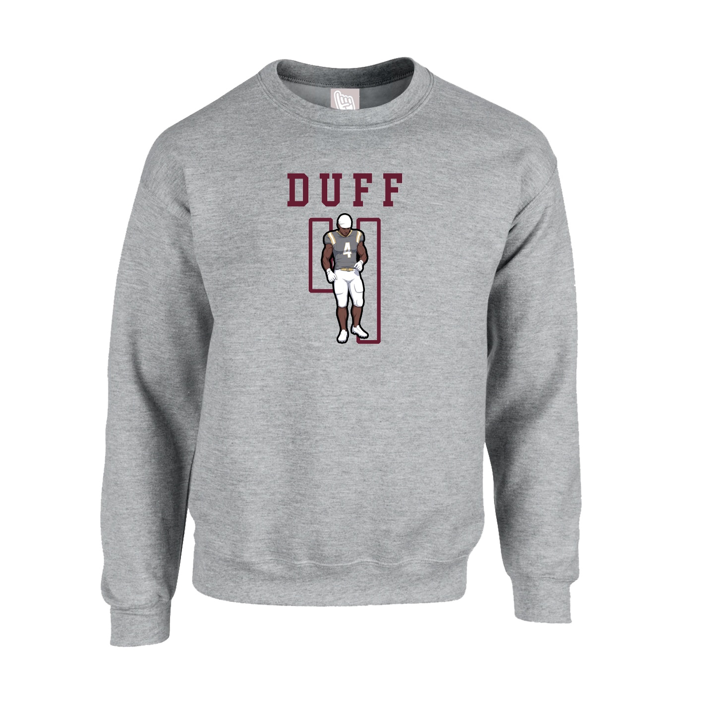 Fleece Crew — Shirsey in Grey