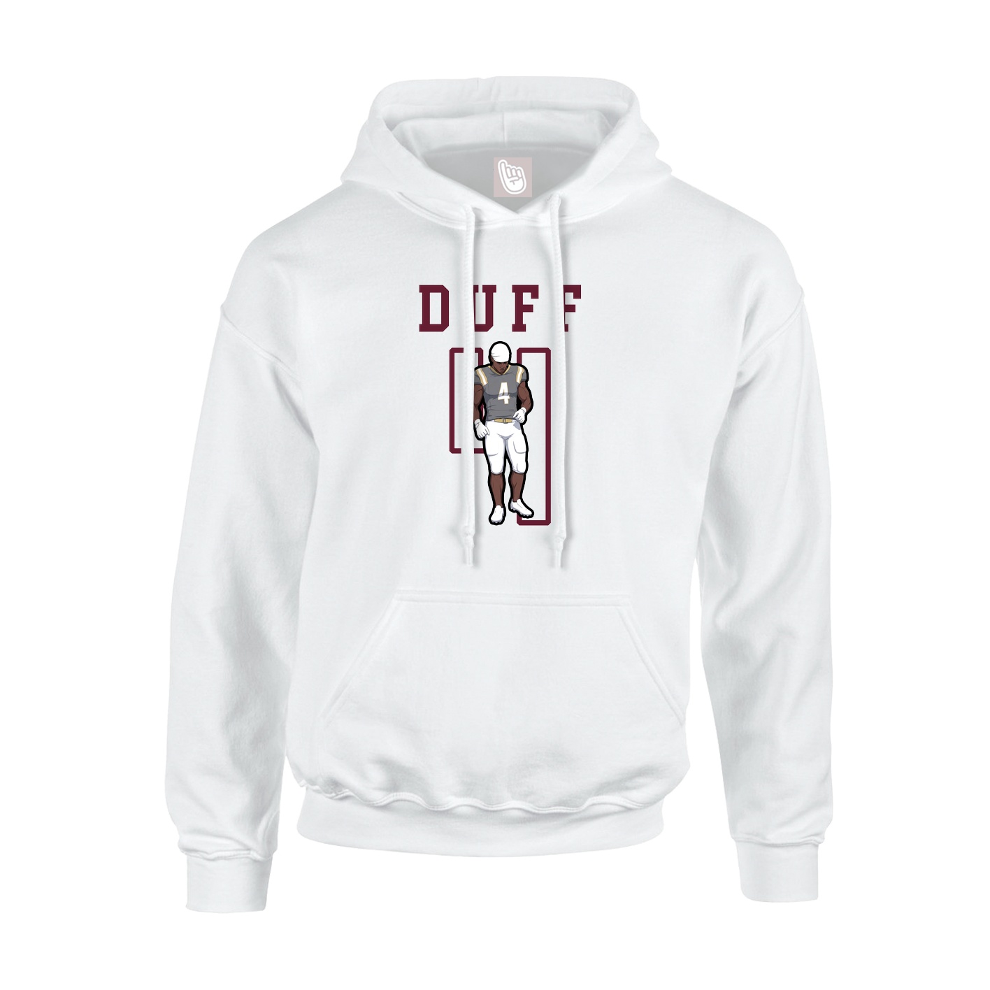 Youth Hoodie — Shirsey in White