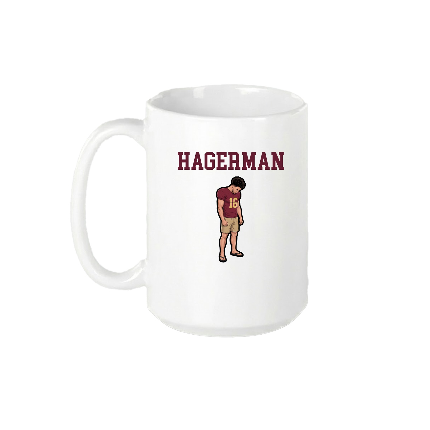 15oz Coffee Mug — Shirsey in White