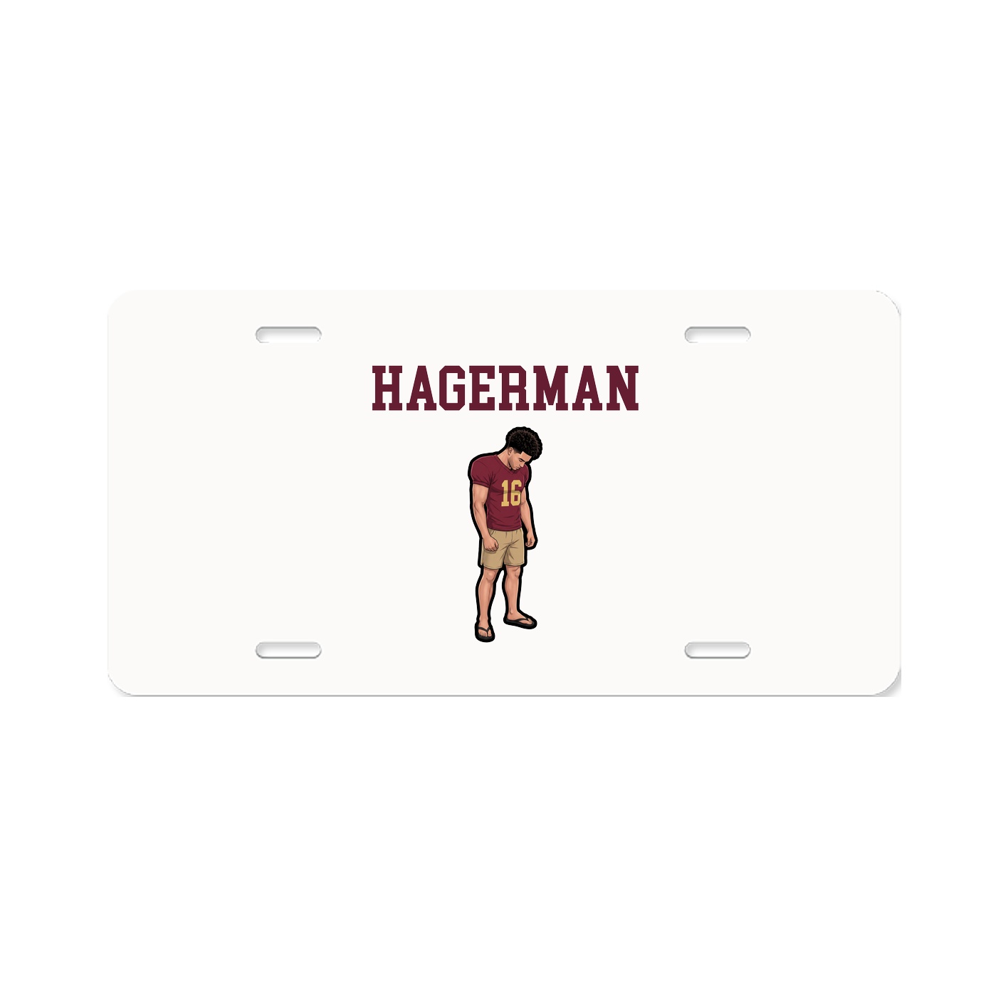License Plate — Shirsey in Classic
