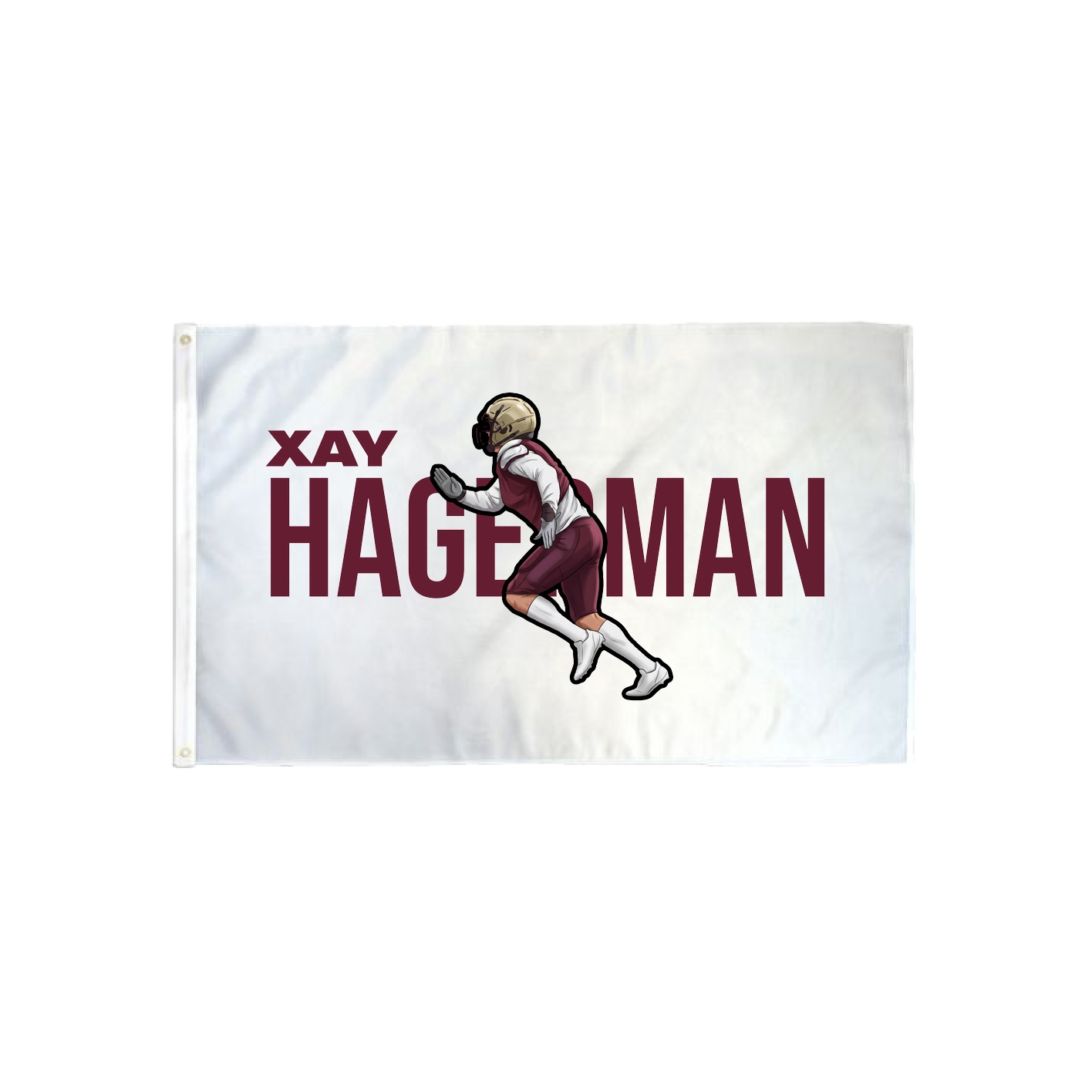 3x5 Flag — Player Name in Classic