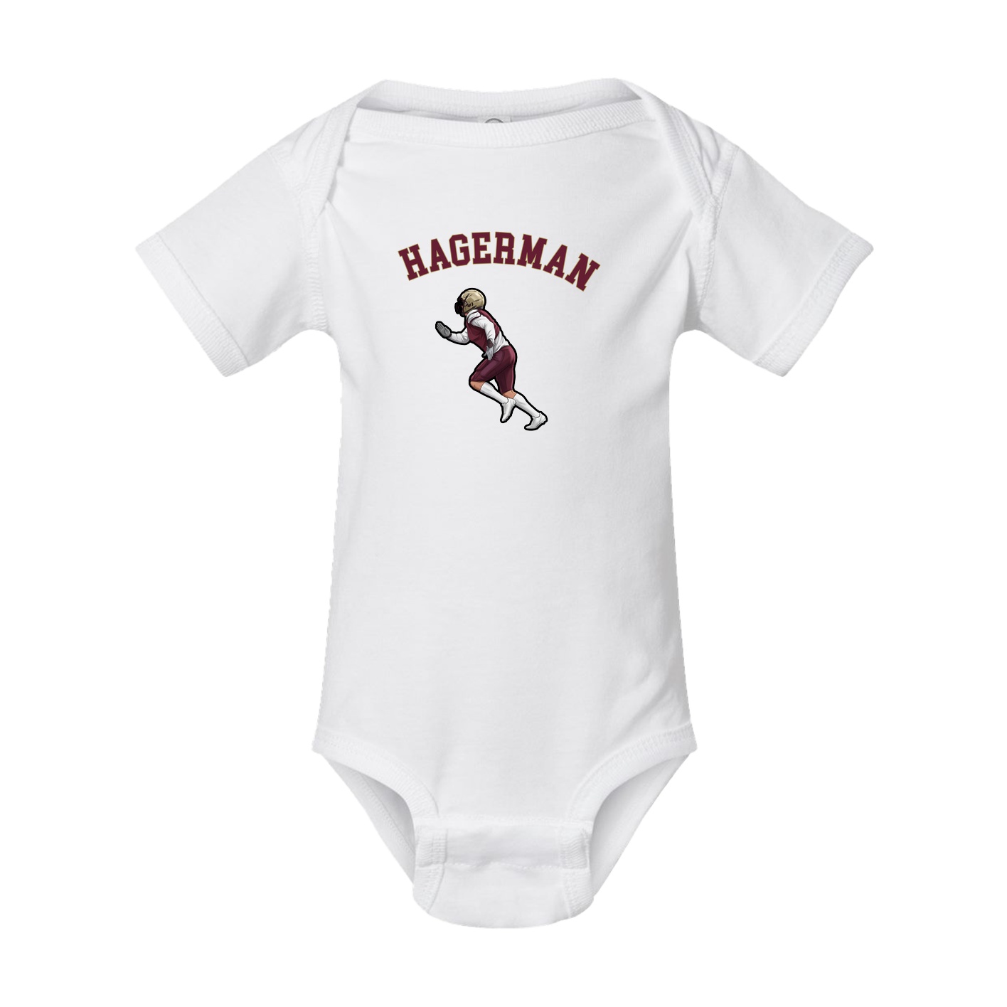 Baby Onesie — Shirsey Arch in White