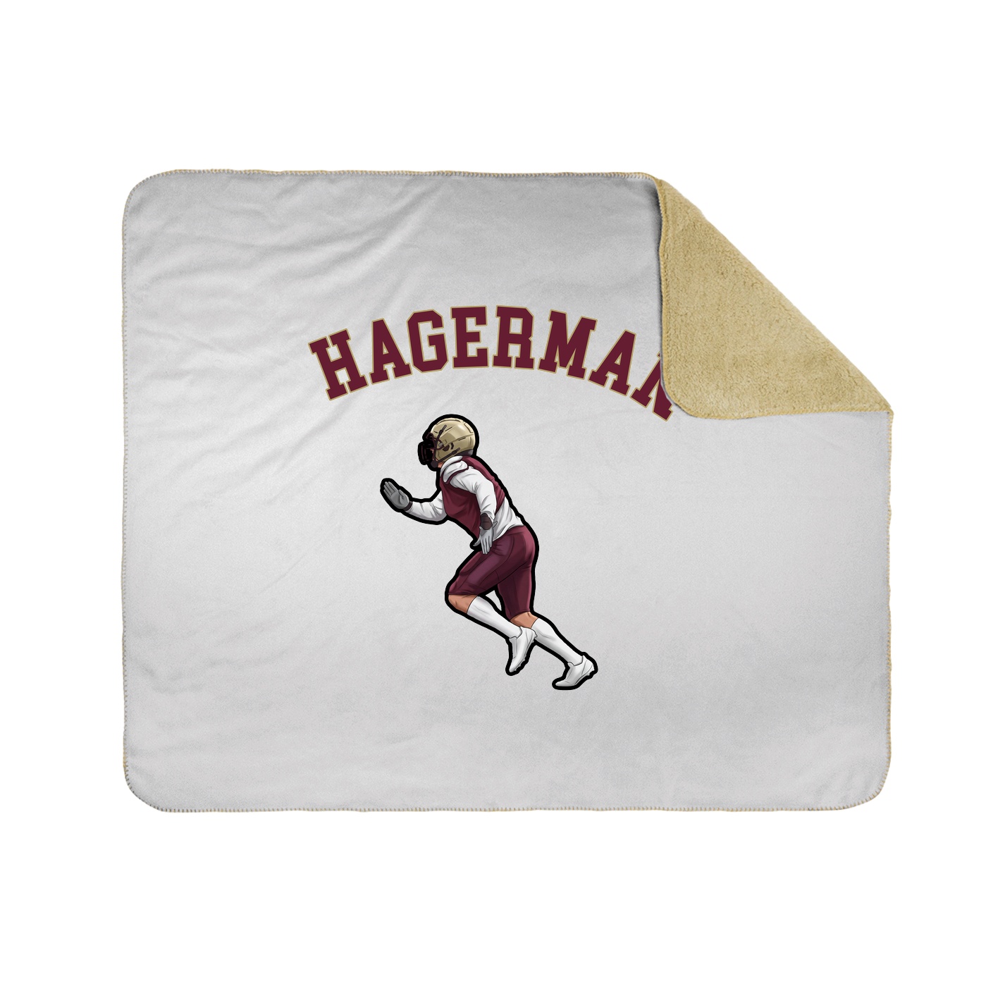 Throw Blanket — Shirsey Arch in White