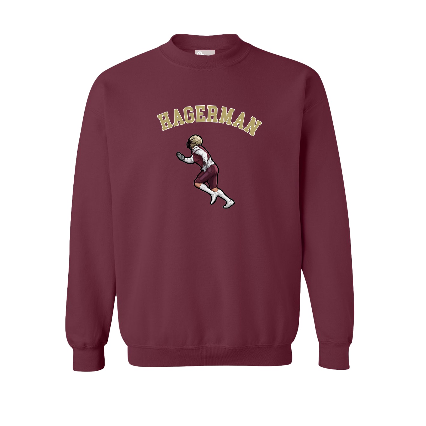 Fleece Crew — Shirsey Arch in Maroon