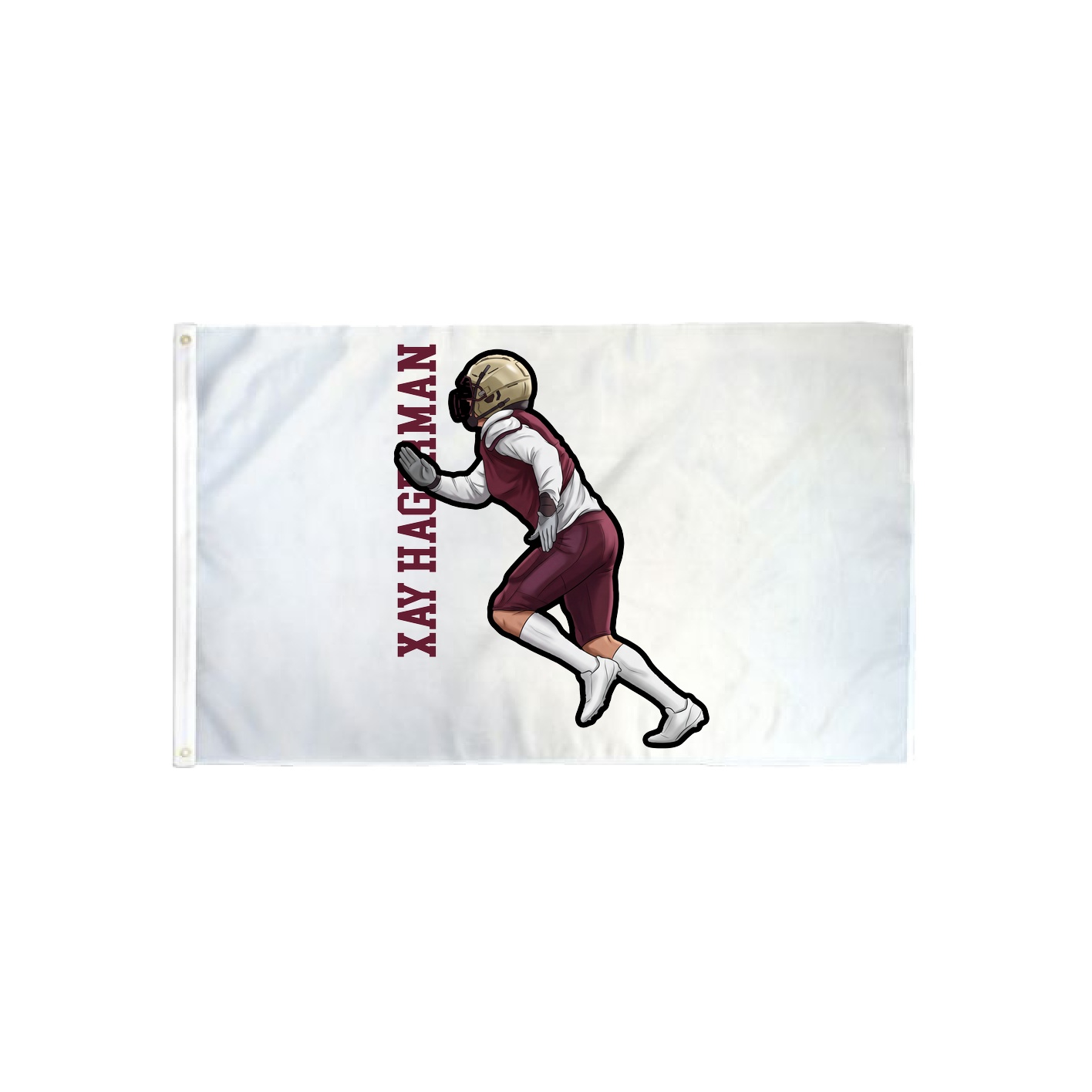 3x5 Flag — Name Vertical in Classic
