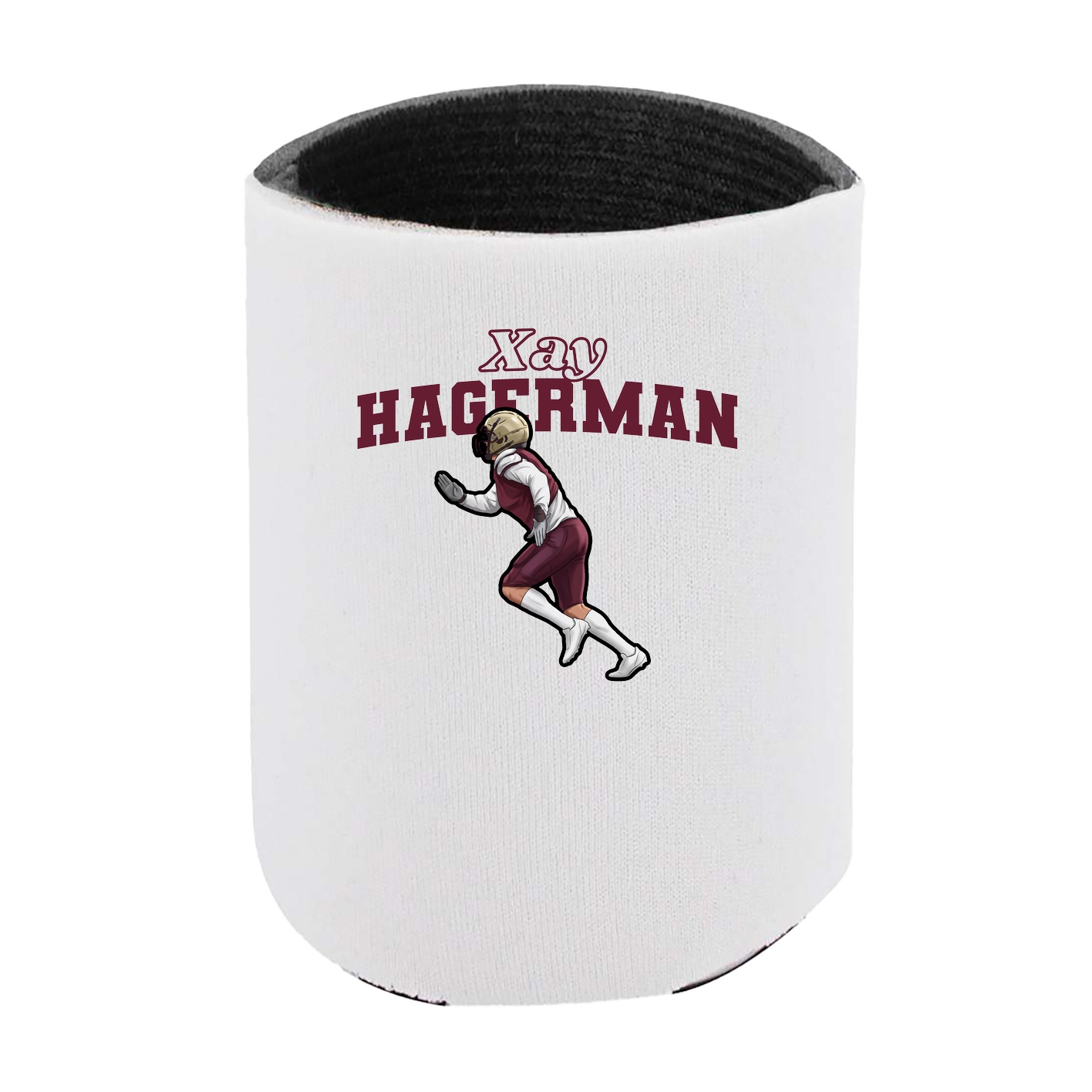 Can Holder — Name Arch in White