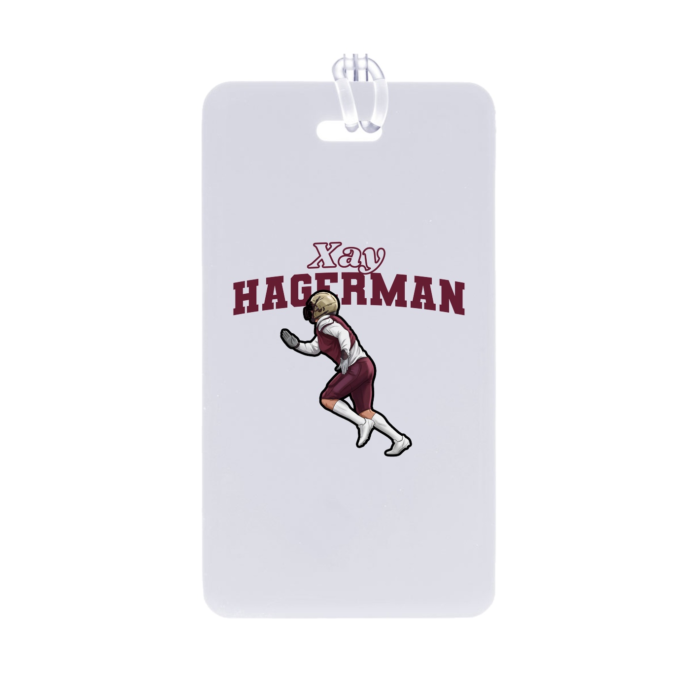 Bag Tag — Name Arch in Classic