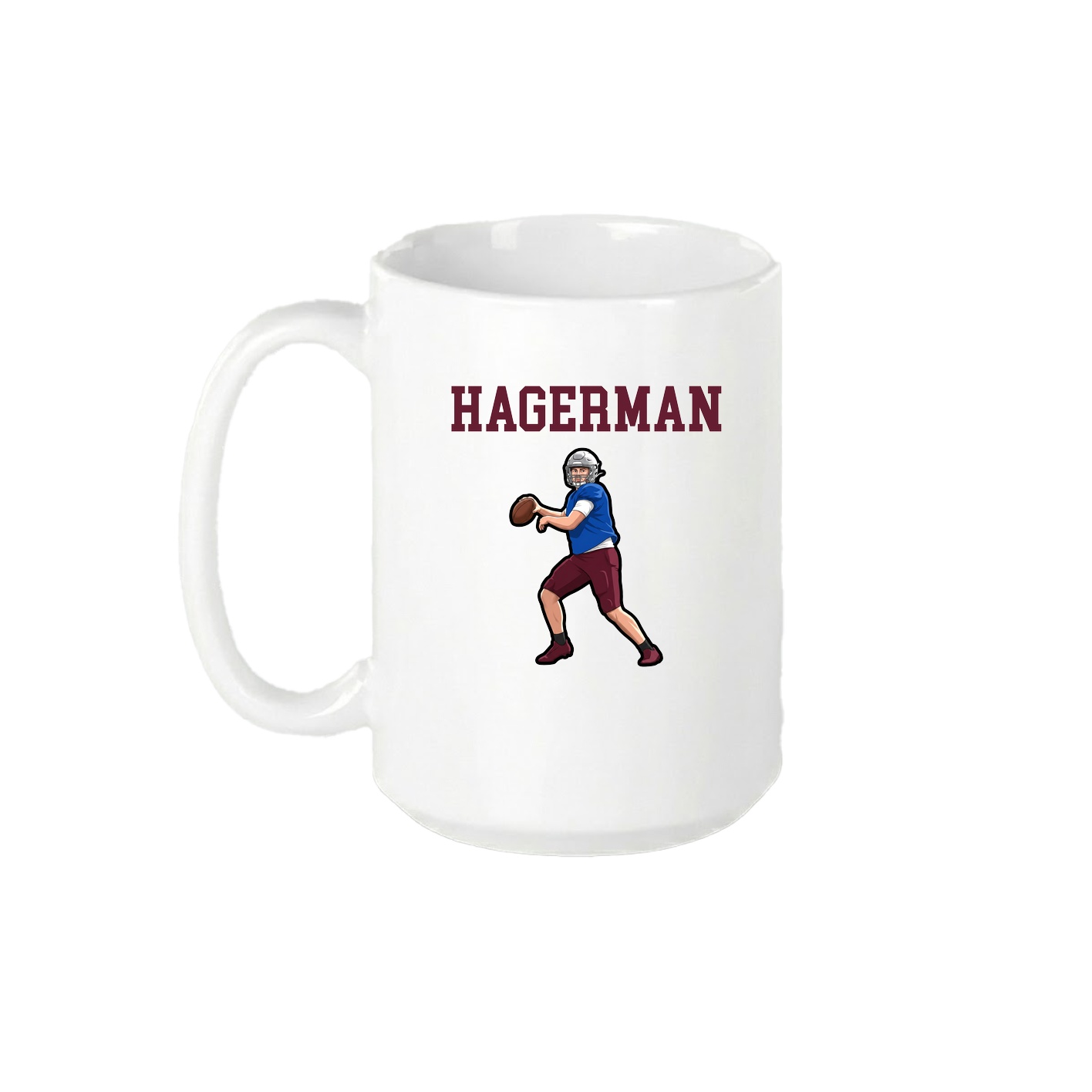 15oz Coffee Mug — Shirsey in White