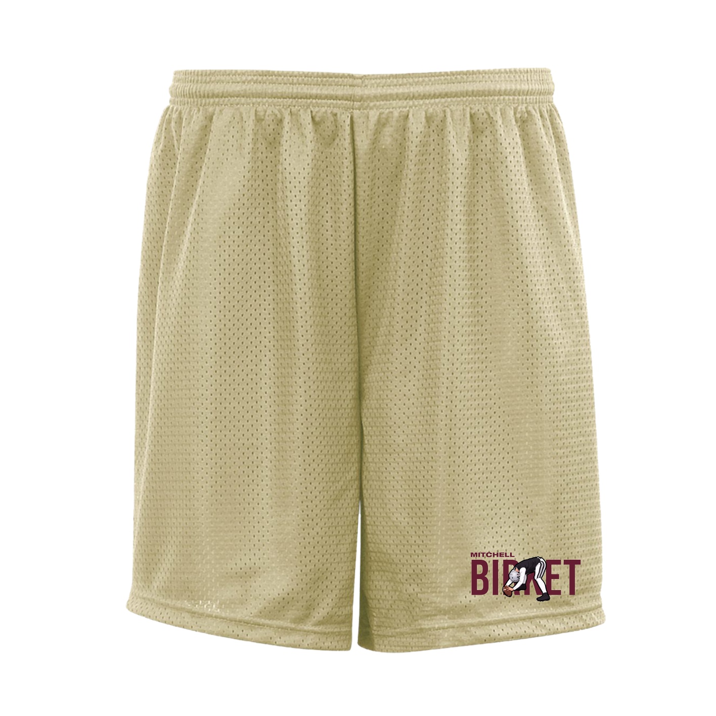 Shorts — Player Name in Vegas Gold