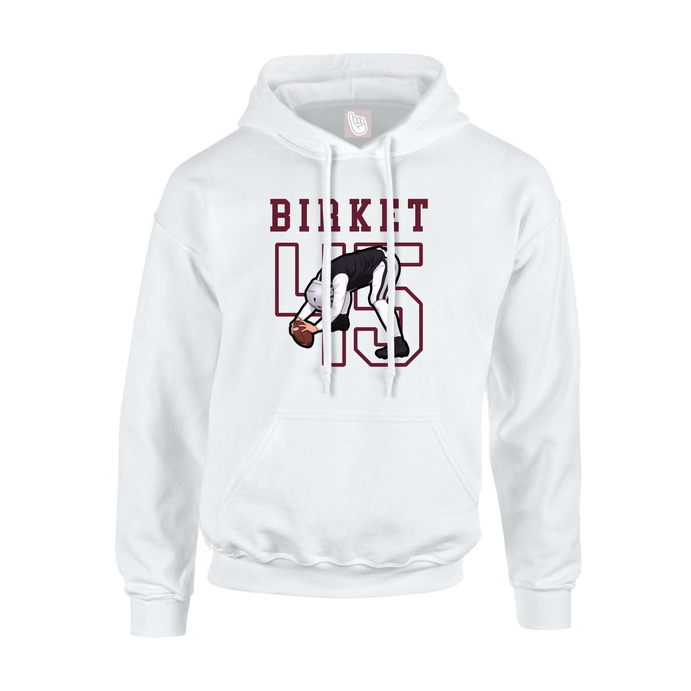 Youth Hoodie — Shirsey in White