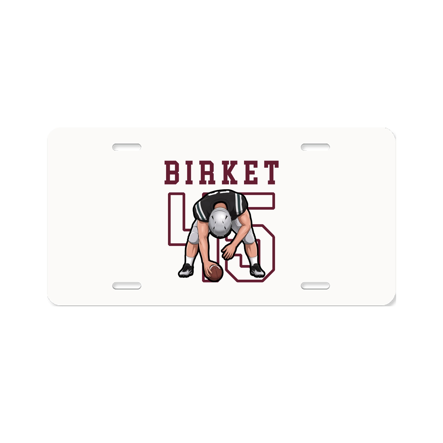 License Plate — Shirsey in Classic