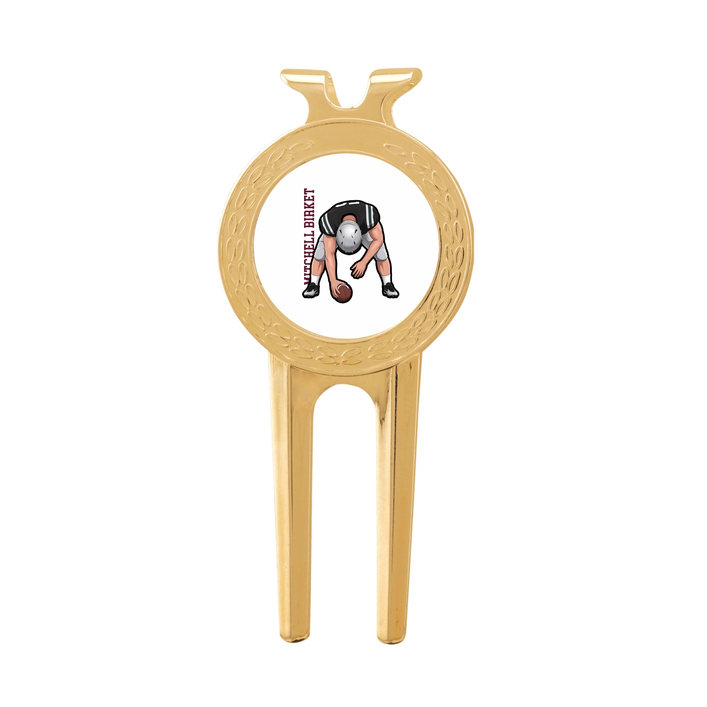 Divot Tool with Ball Marker — Name Vertical in Classic