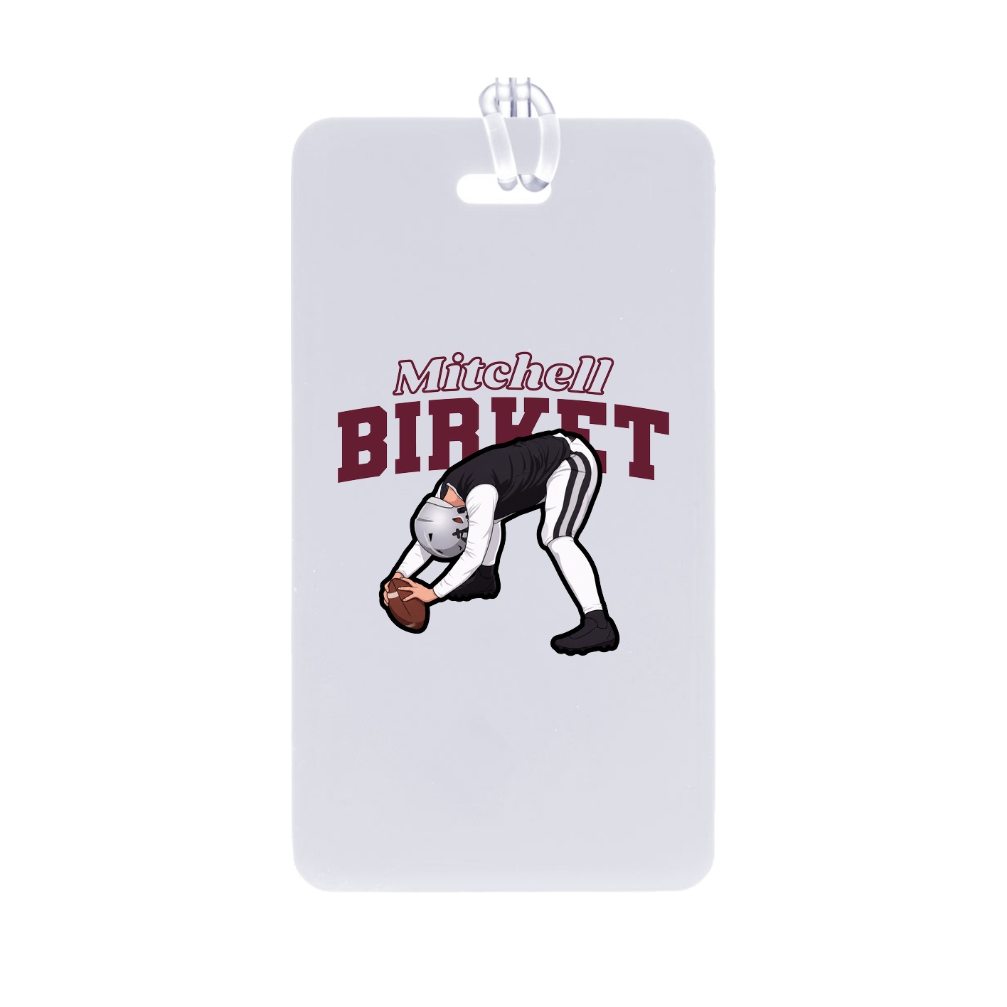 Bag Tag — Name Arch in Classic