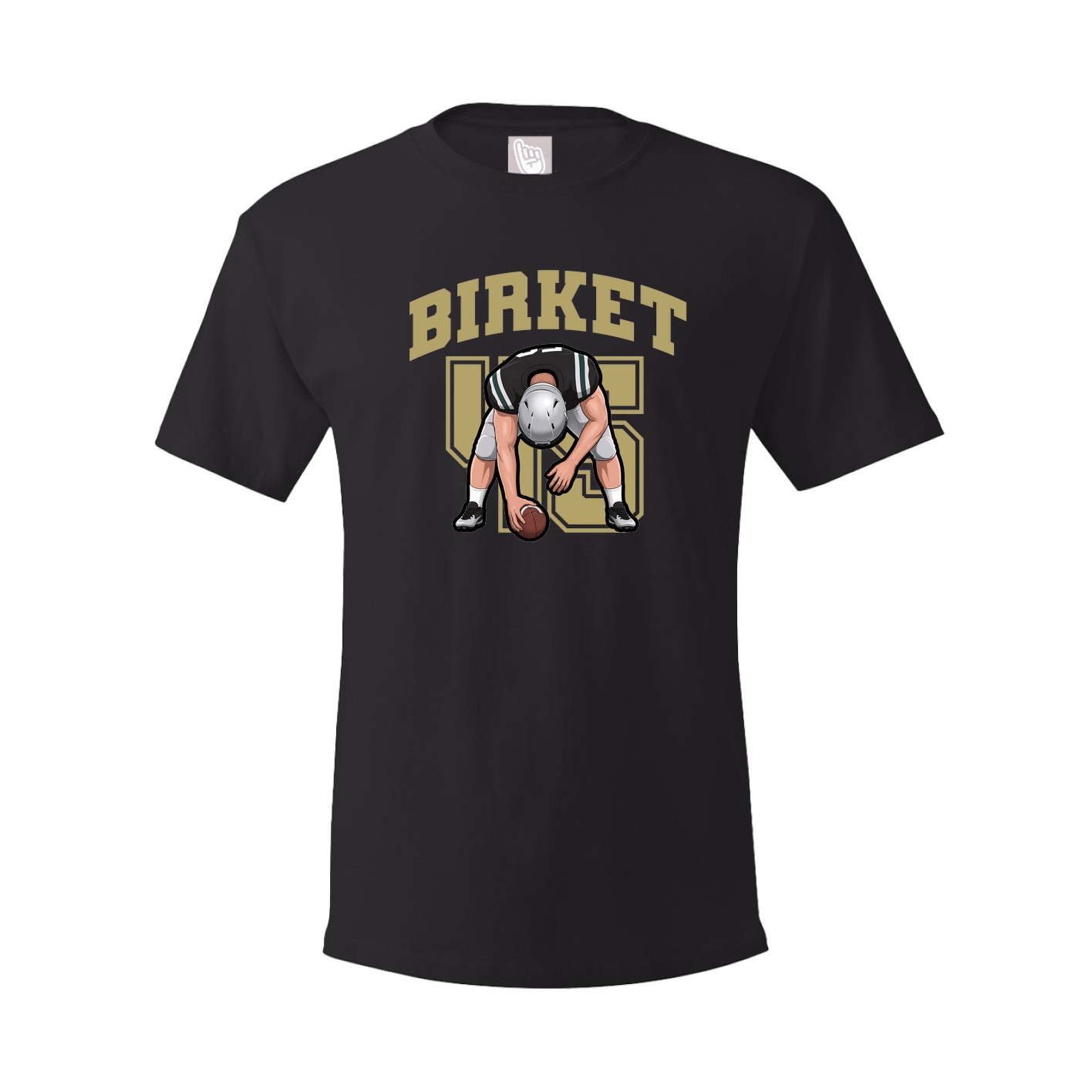 Youth Tee — Number in Black