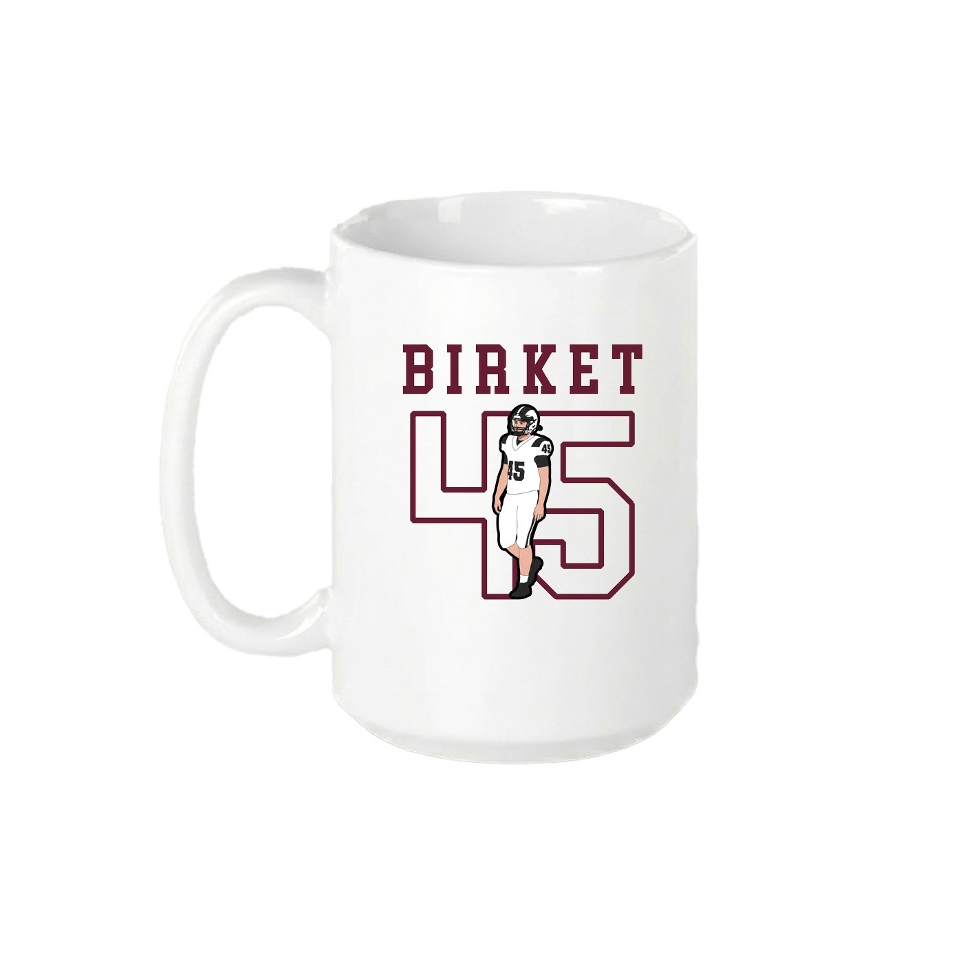 15oz Coffee Mug — Shirsey in White