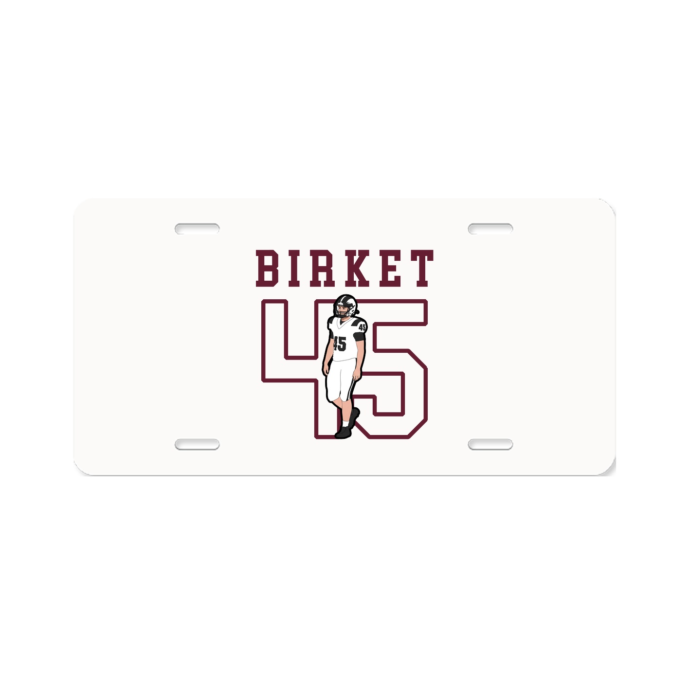 License Plate — Shirsey in Classic